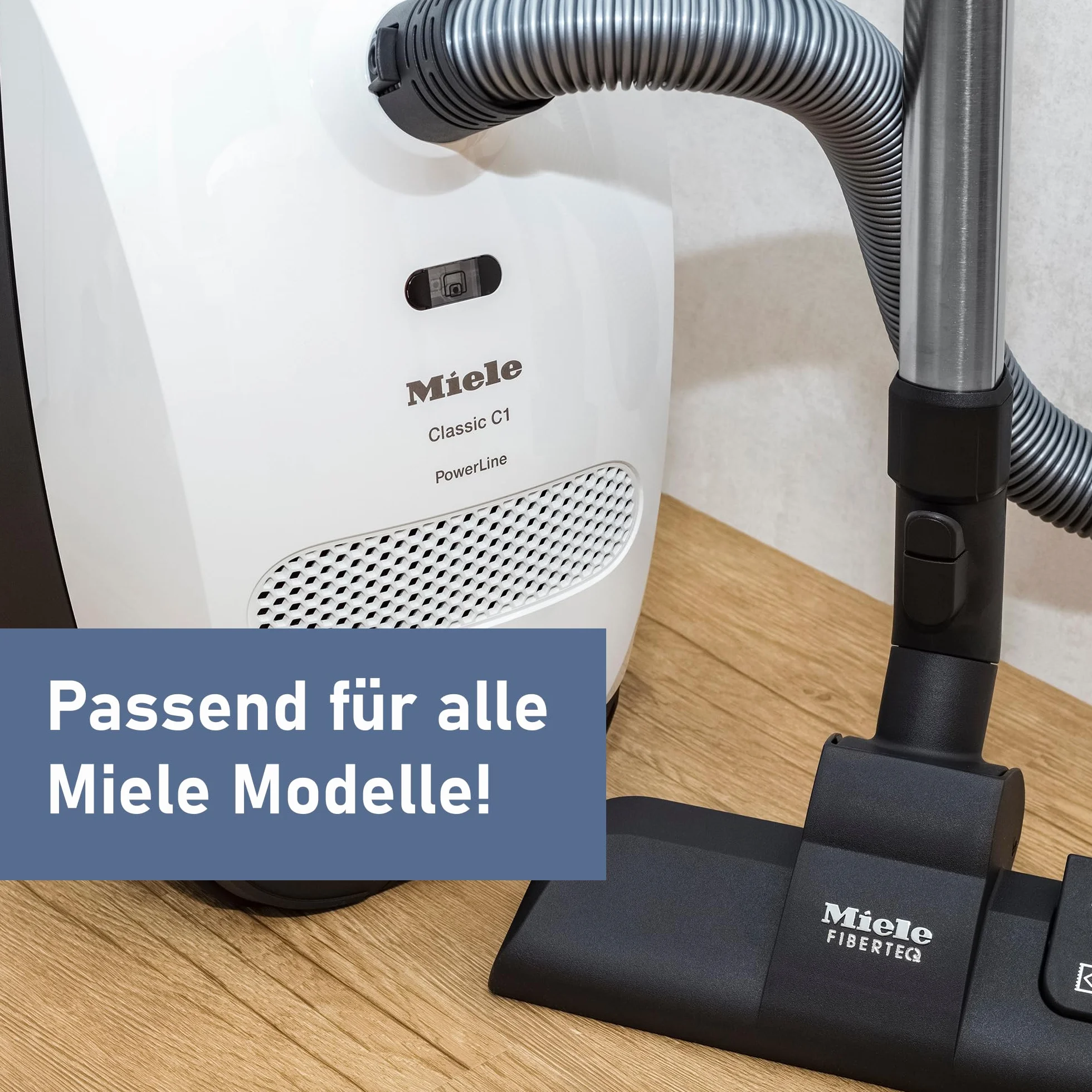 Rura teleskopowa pasuje do wszystkich odkurzaczy Miele. Teraz z funkcją kliknięcia od Staubsauger laden.de