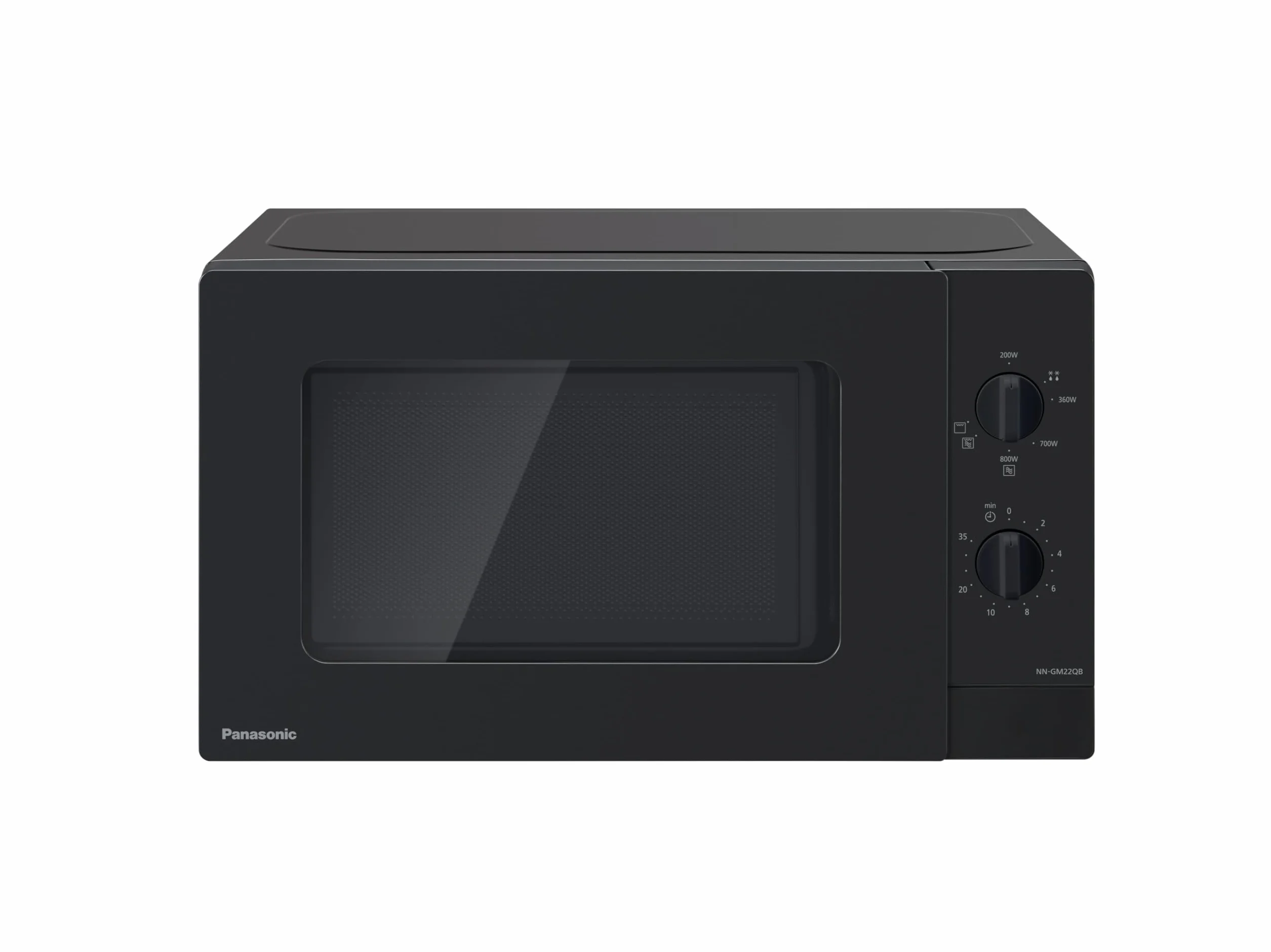 Panasonic NN-GM22QBEPG Mikrowelle Acryl Grau 800 W (NN-GM22QBEPG)
