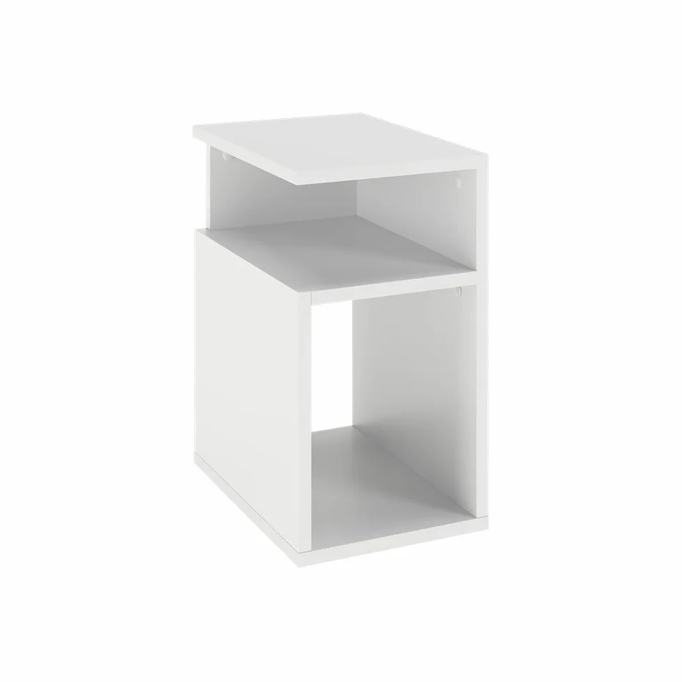 Vicco Stolik nocny "Elios", Biały, 25 x 45.3 cm