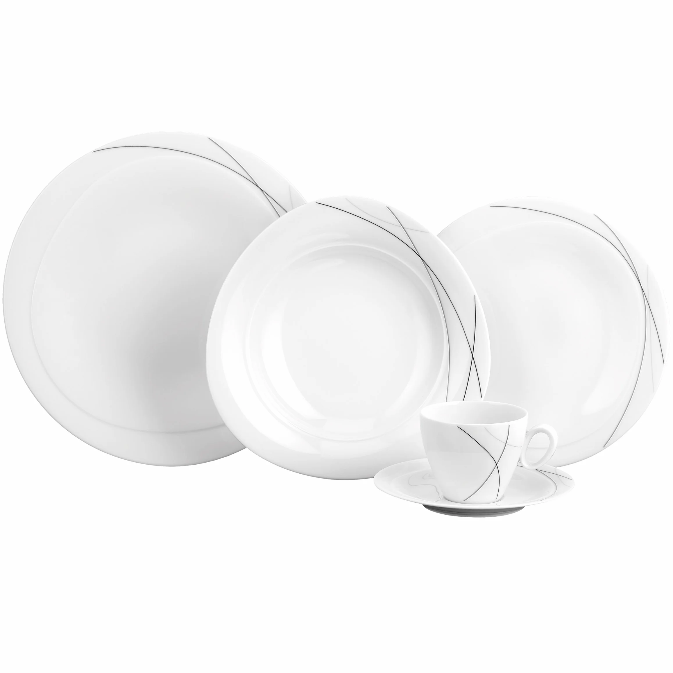 Seltmann Weiden Trio Highline 1.692274 talerz do zupy 23 cm