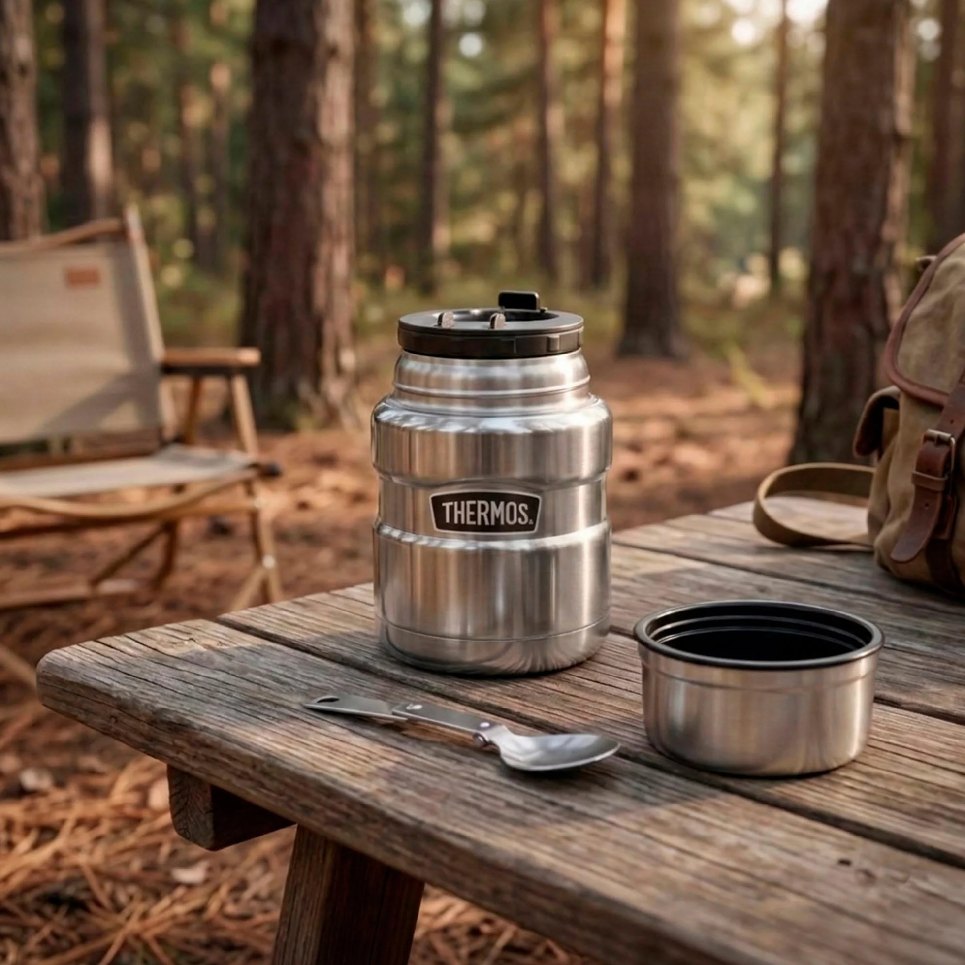 Thermos Stainless King Pojemnik Termiczny na Żywność 0,47 L Srebrny