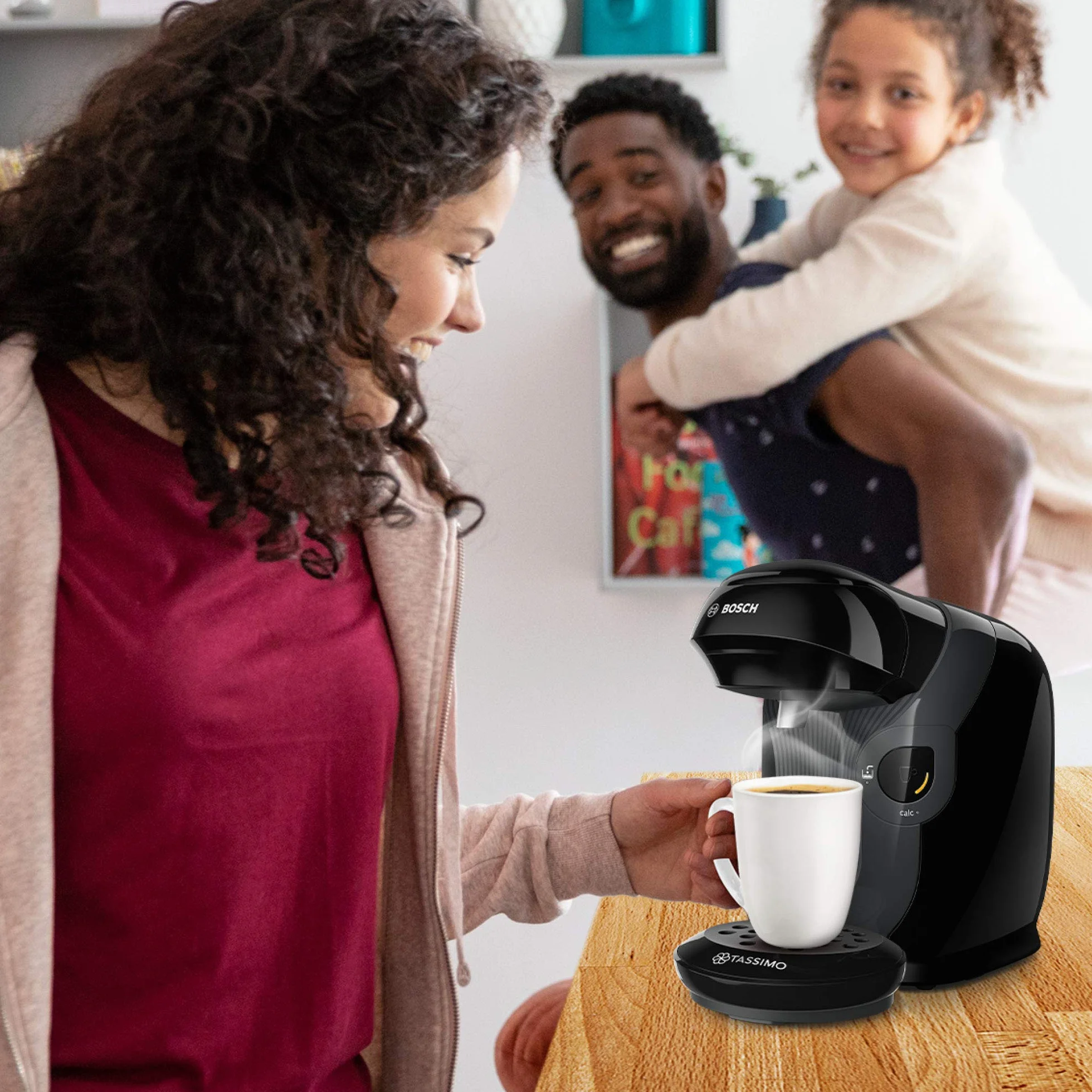 Bosch Hausgeräte Tassimo Ekspres do Kawy, Czarny/Antracytowy, 1400W 230V