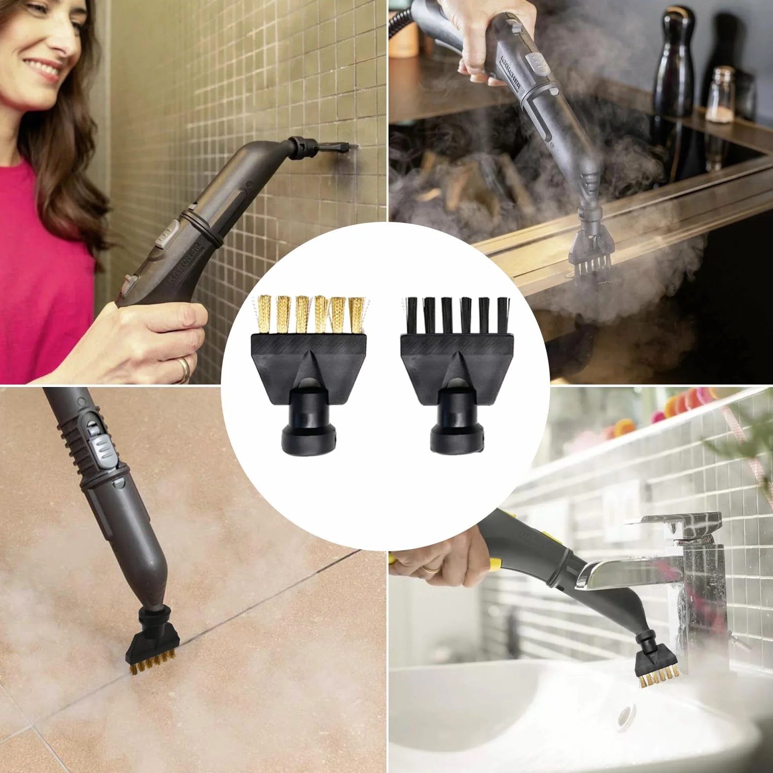 Kärcher Easyfix SC1 SC2 SC3 SC4 SC5 akcesoria do odkurzacza parowego 11 sztuk