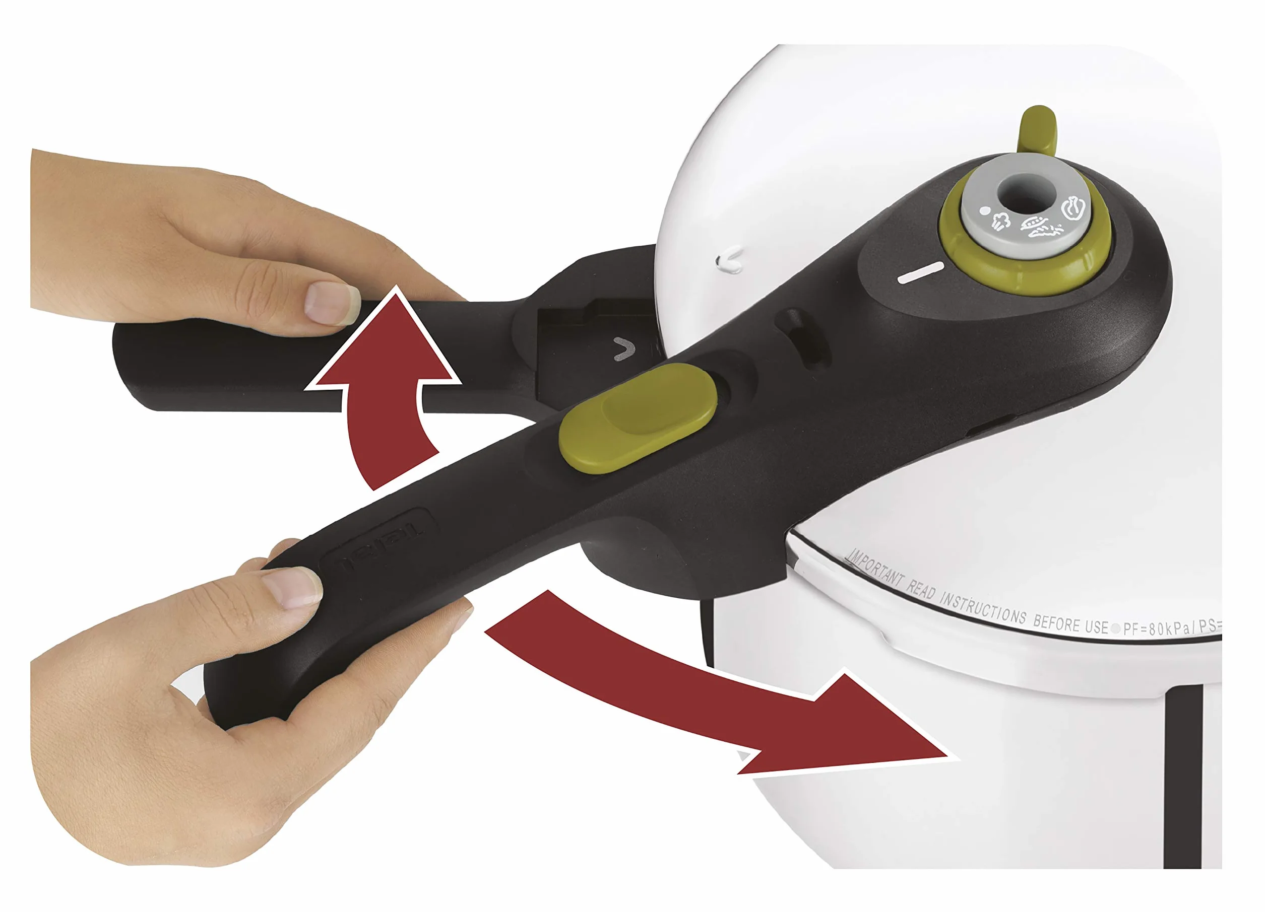 Tefal P25307 Secure Neo Szybkowar pojemność 6 l, dla 4-6 osób, szybkie rezultaty, 2 programy gotowania, srebrny/czarny