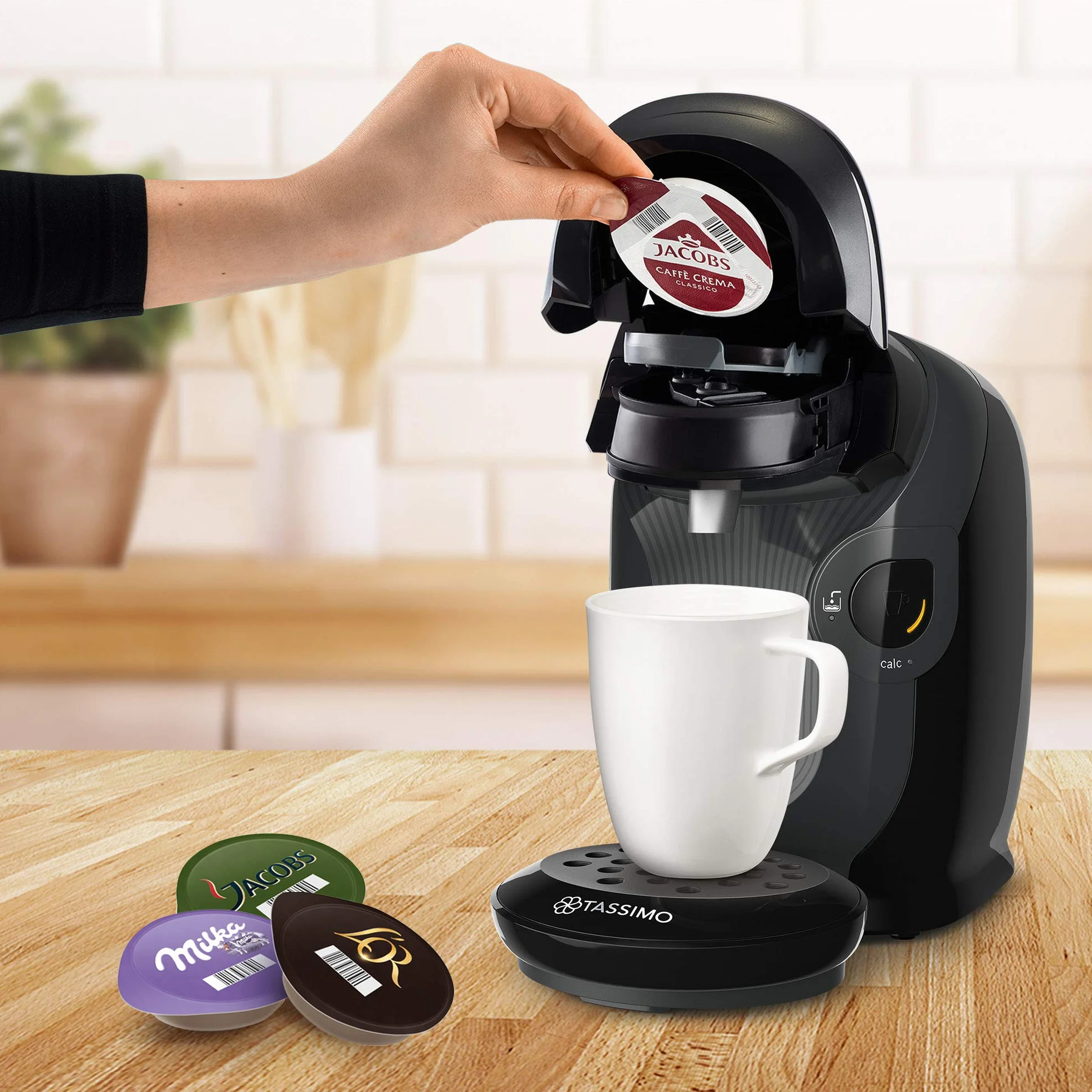 Bosch Hausgeräte Tassimo Ekspres do Kawy, Czarny/Antracytowy, 1400W 230V