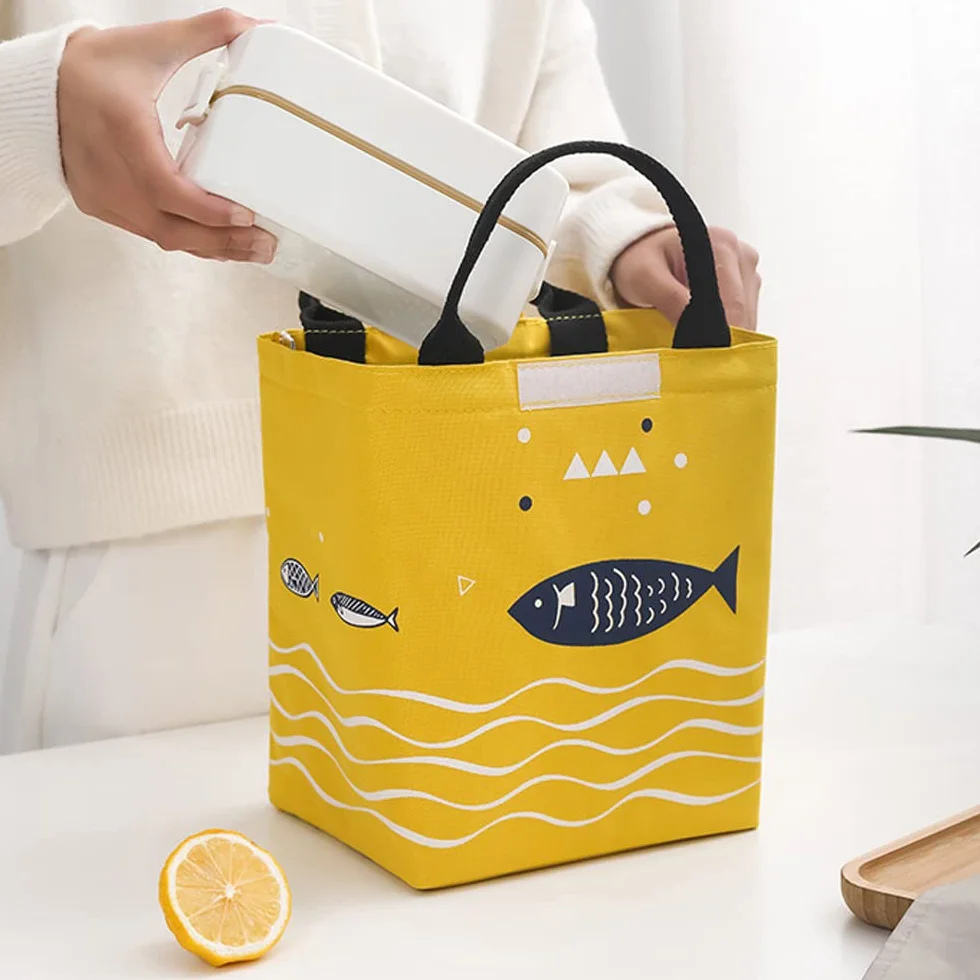 Cool Bag izolowana torba na lunch wodoszczelna składana duża pojemność