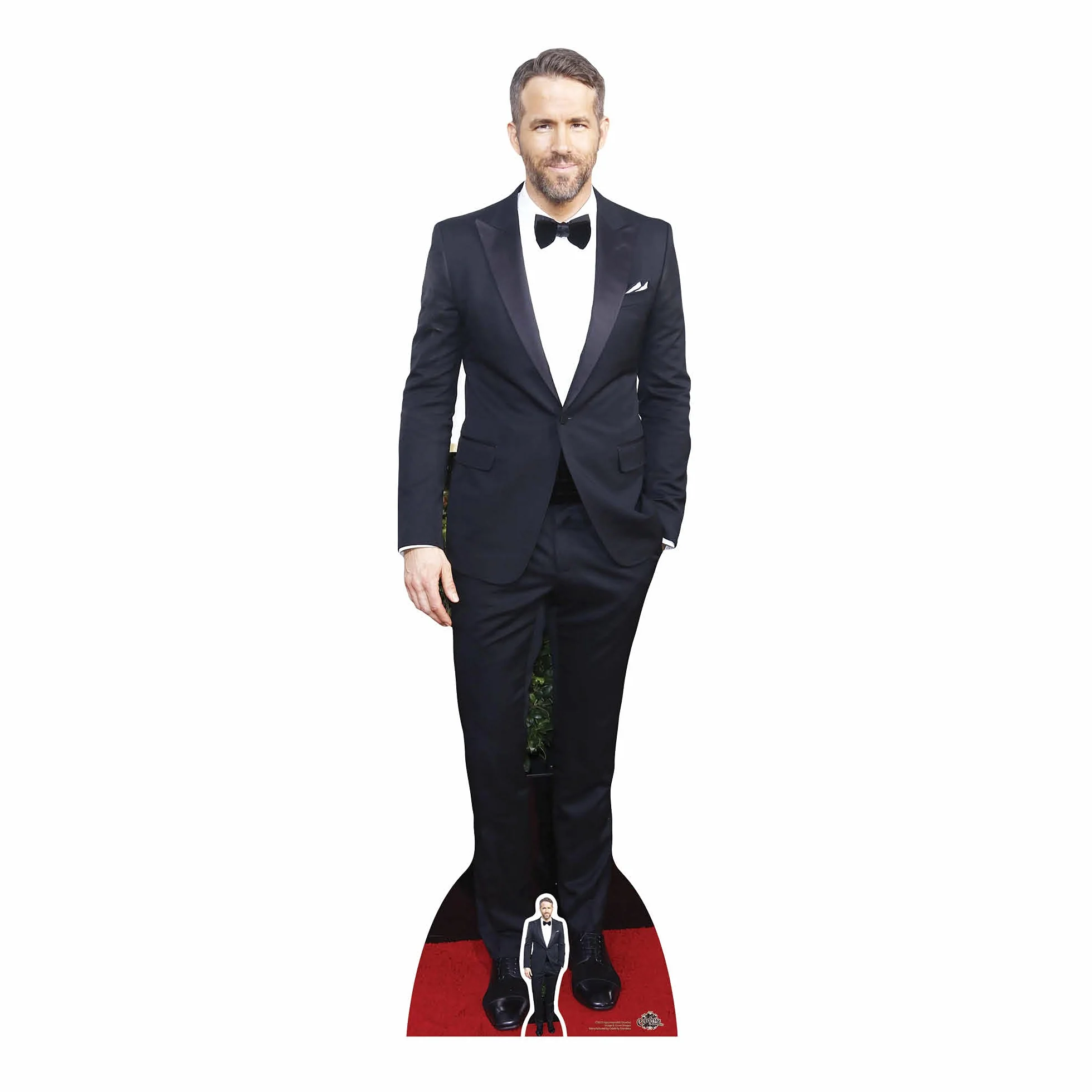 Star Cutouts Ltd CS675 Celebrity Standee Ryan Reynolds wycięty, wielokolorowy, 188 x 55 x 188 cm