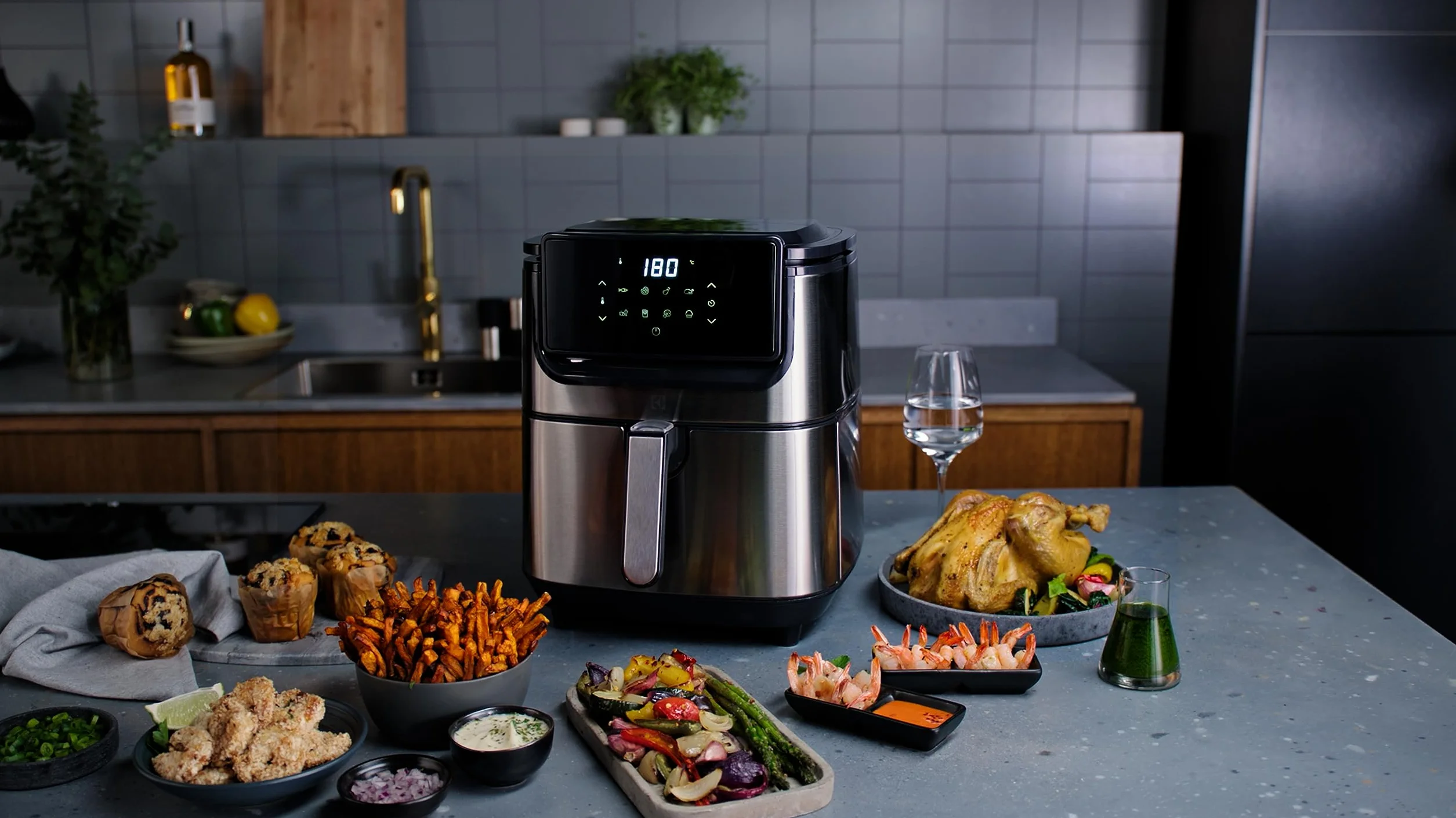 Electrolux Explore Frytkownica, Srebrny, 5,4 l