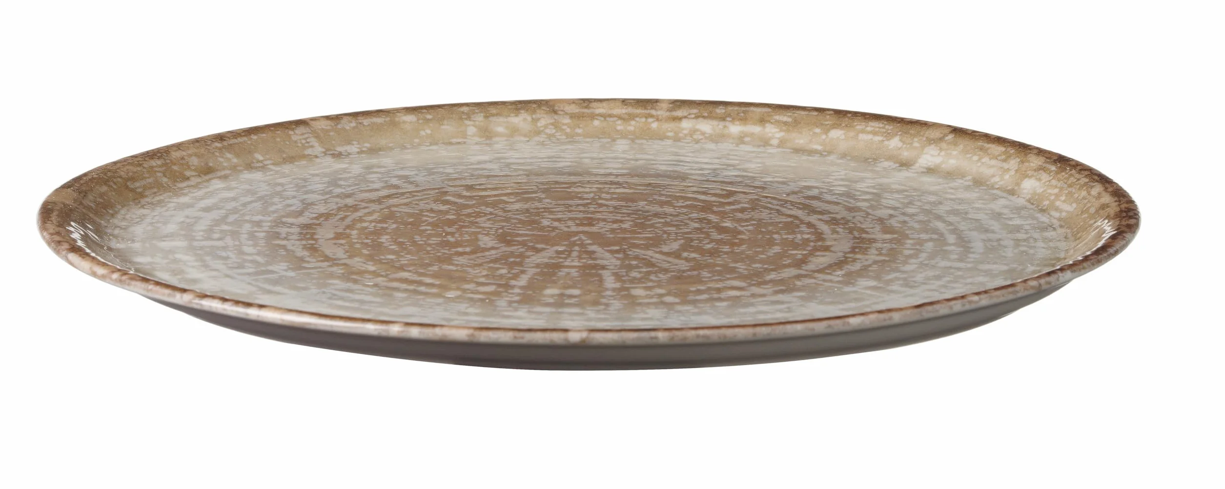 HENDI Talerz do Pizzy Porcelana ⌀330 mm Brązowo-Szary