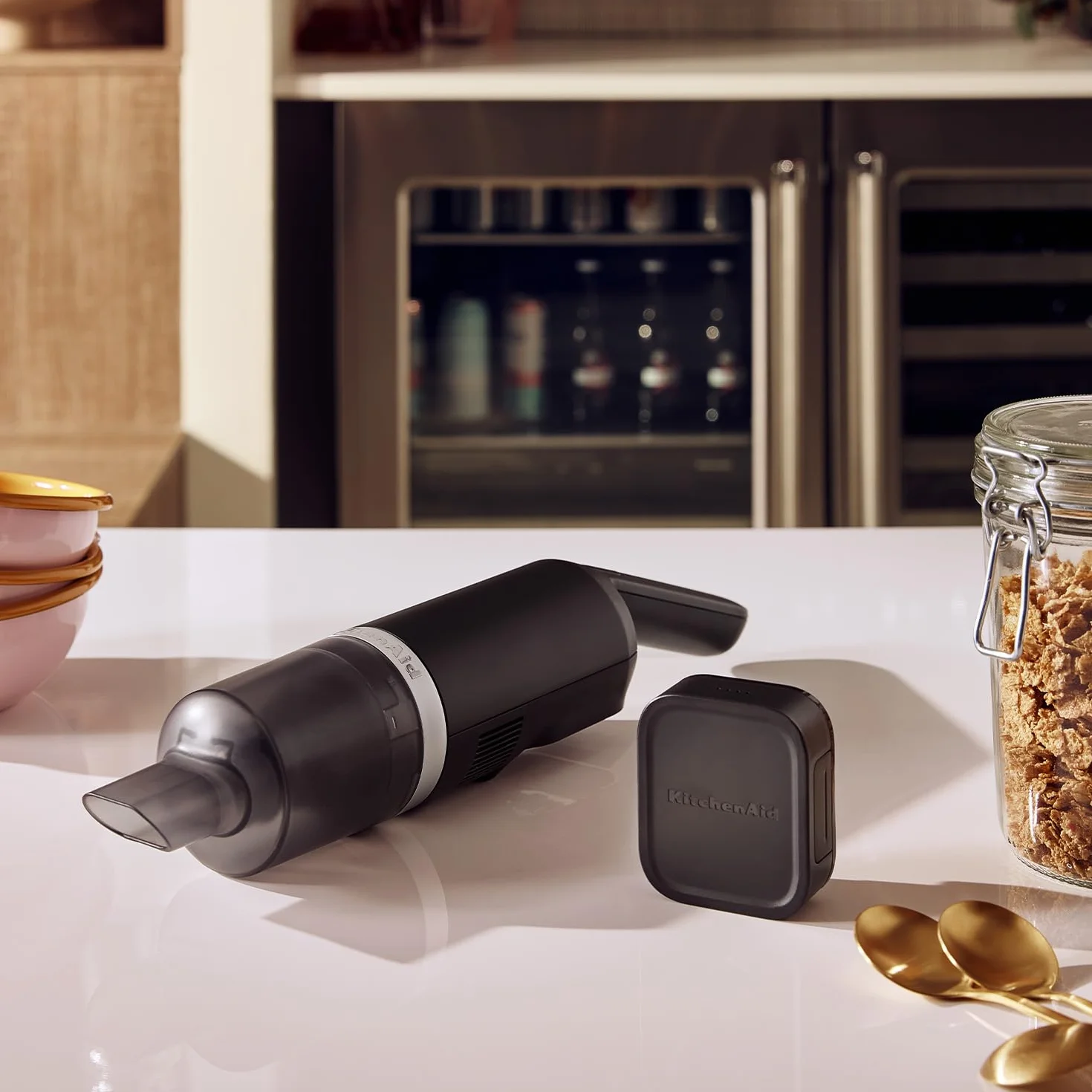 Bezprzewodowy odkurzacz ręczny z baterią - KITCHENAID GO