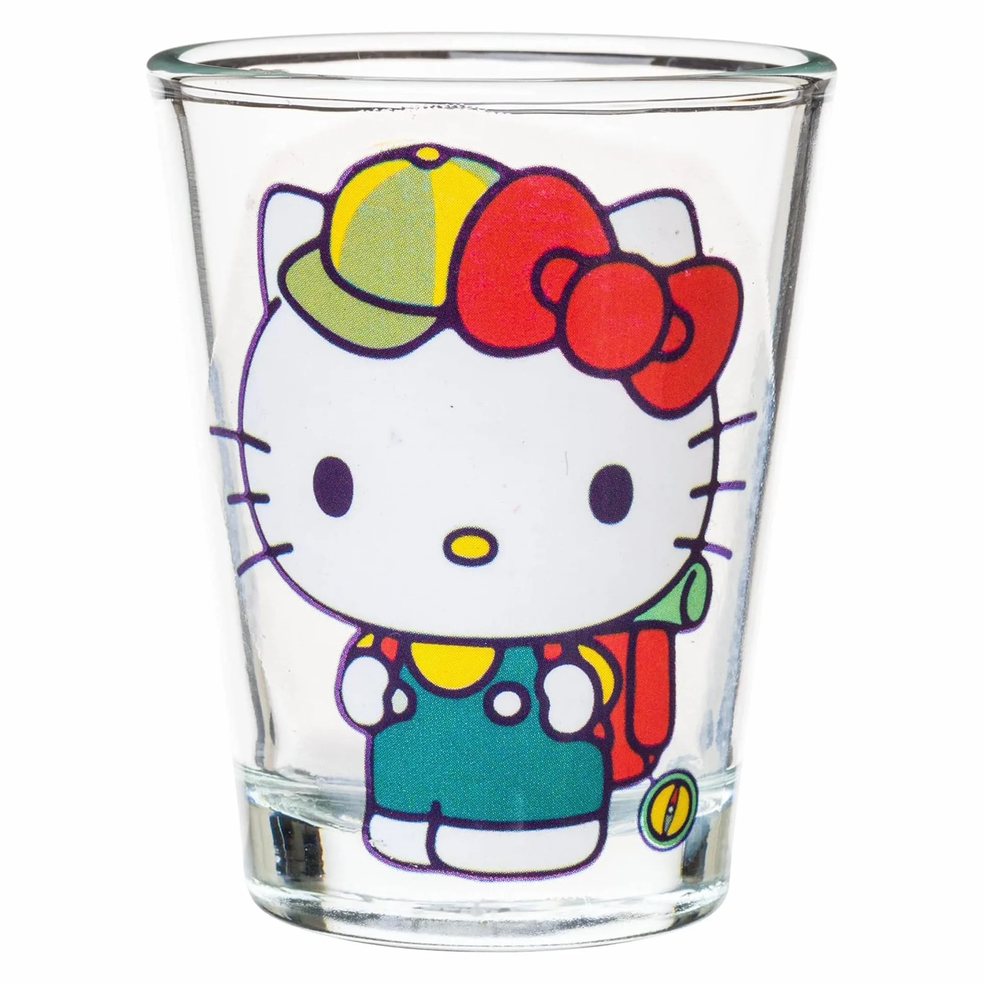 Silver Buffalo Sanrio Hello Kitty Camping 4-pak mini szklany zestaw 42,5 g