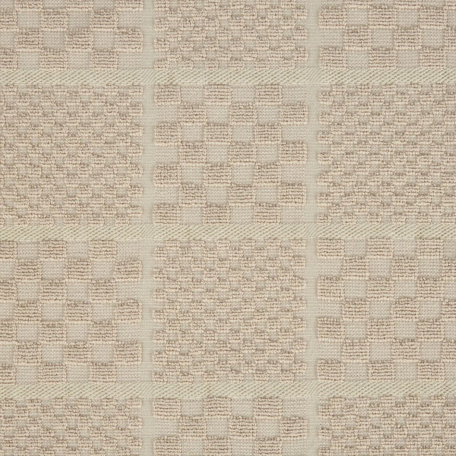 KitchenAid Pikowana rękawica do piekarnika z bawełny frotte, uchwyt na garnek, ręcznik kuchenny, zestaw 4 sztuk, silikonowy uchwyt, 41 x 66 cm, 18 x 33 cm i 18 x 25 cm, kremowe (Milkshake)