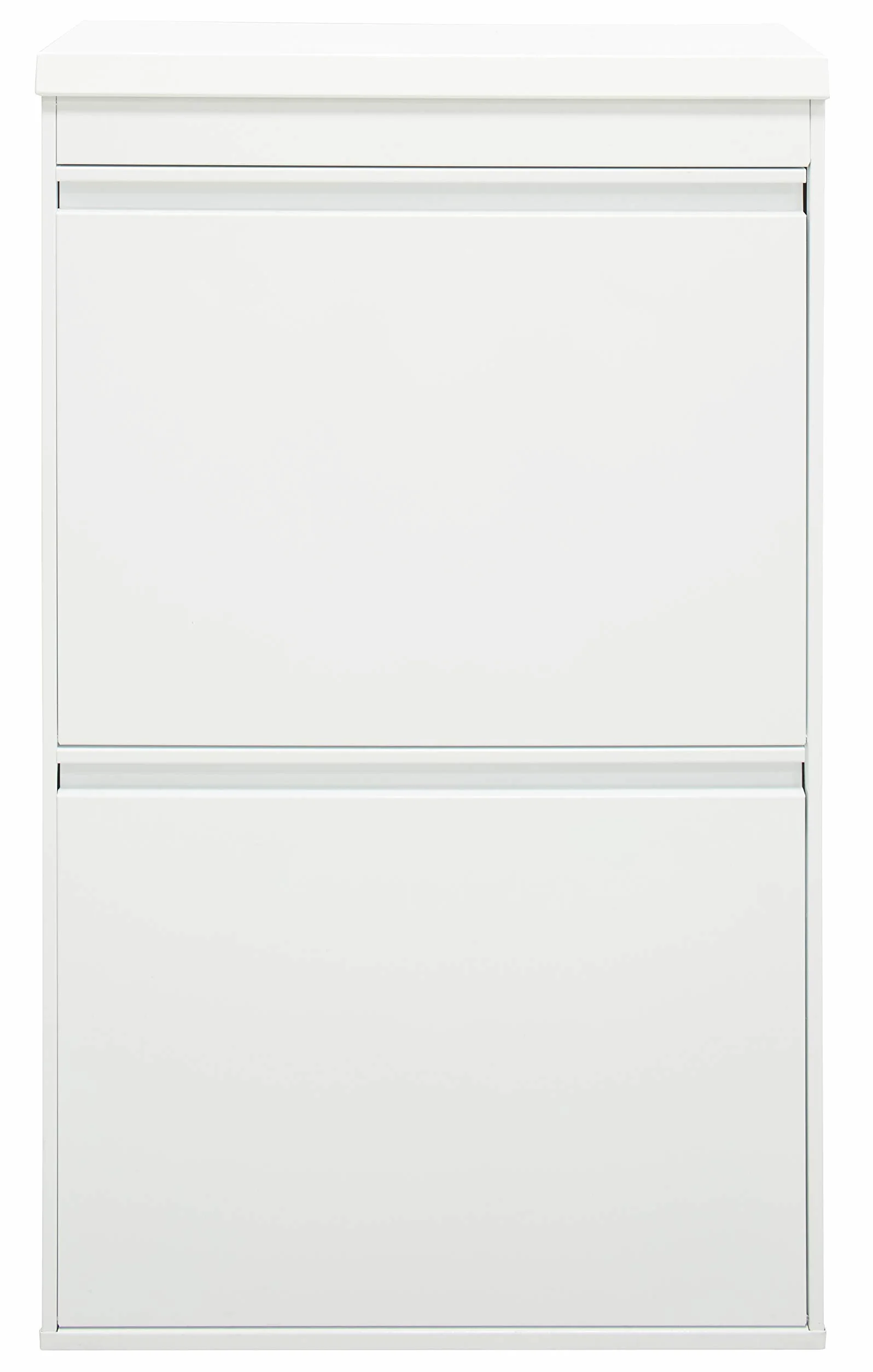 ARREGUI Top CR621-B system segregacji śmieci ze stali z pudełkiem do przechowywania z pokrywką | 4 przegródki do kuchni | 4 pojemniki na śmieci | wyjmowany kosz wewnętrzny z uchwytem | 4 x 17 l (68 l)