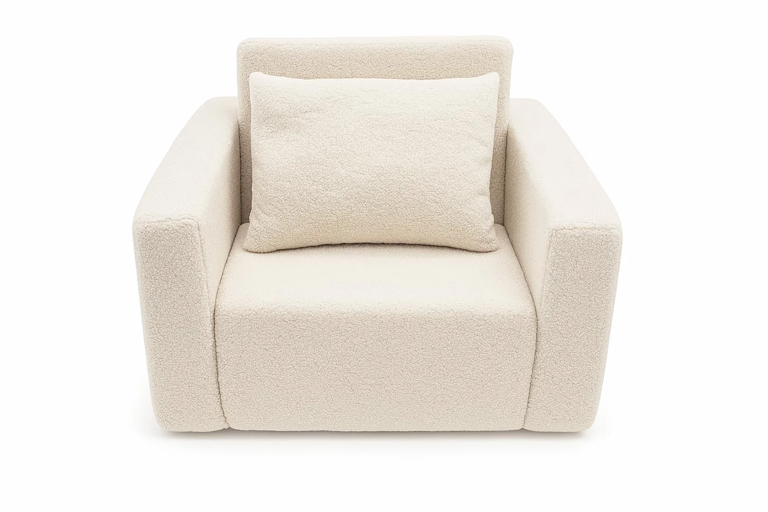 Odolplusz Składany fotel dziecięcy | Mini-fotel, fotel dziecięcy, fotel przytulny | meble do pokoju dziecięcego | (Teddy Beige)