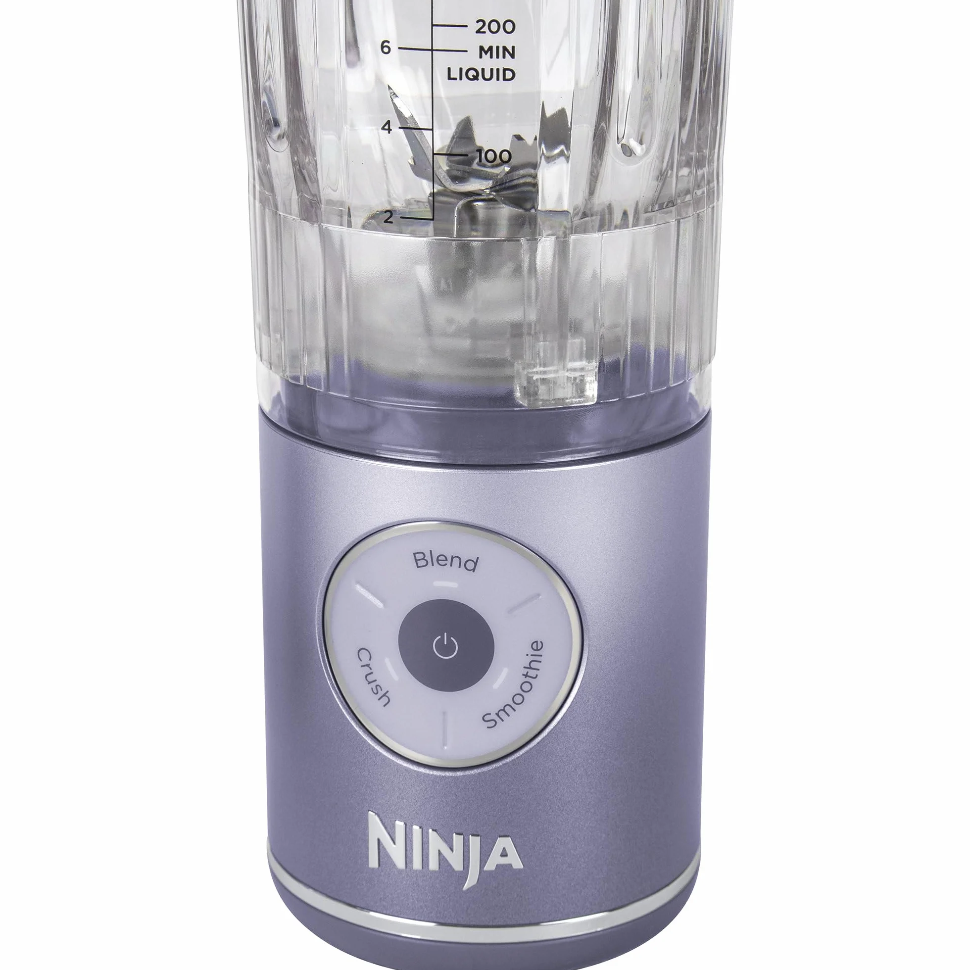 Ninja Blast Max Blender przenośny, 570 ml, akumulatorowy, kubek do blendowania i szczelna pokrywka, 3 funkcje blendowania, smoothie, koktajle proteinowe, lód i mrożone owoce, lawendowy, BC251EULD