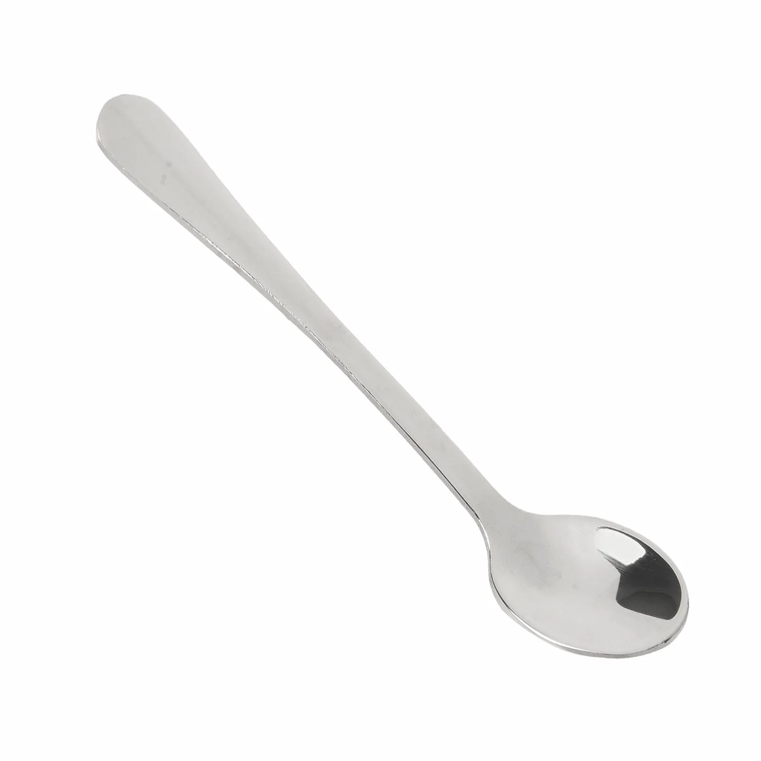 Gdfnmogo Mini łyżki ze stali nierdzewnej do słoików na przyprawy, sól, cukier, pieprz, miód, mała okrągła miarka 6 cm, metalowe narzędzia kuchenne 304, srebrne (srebrne)