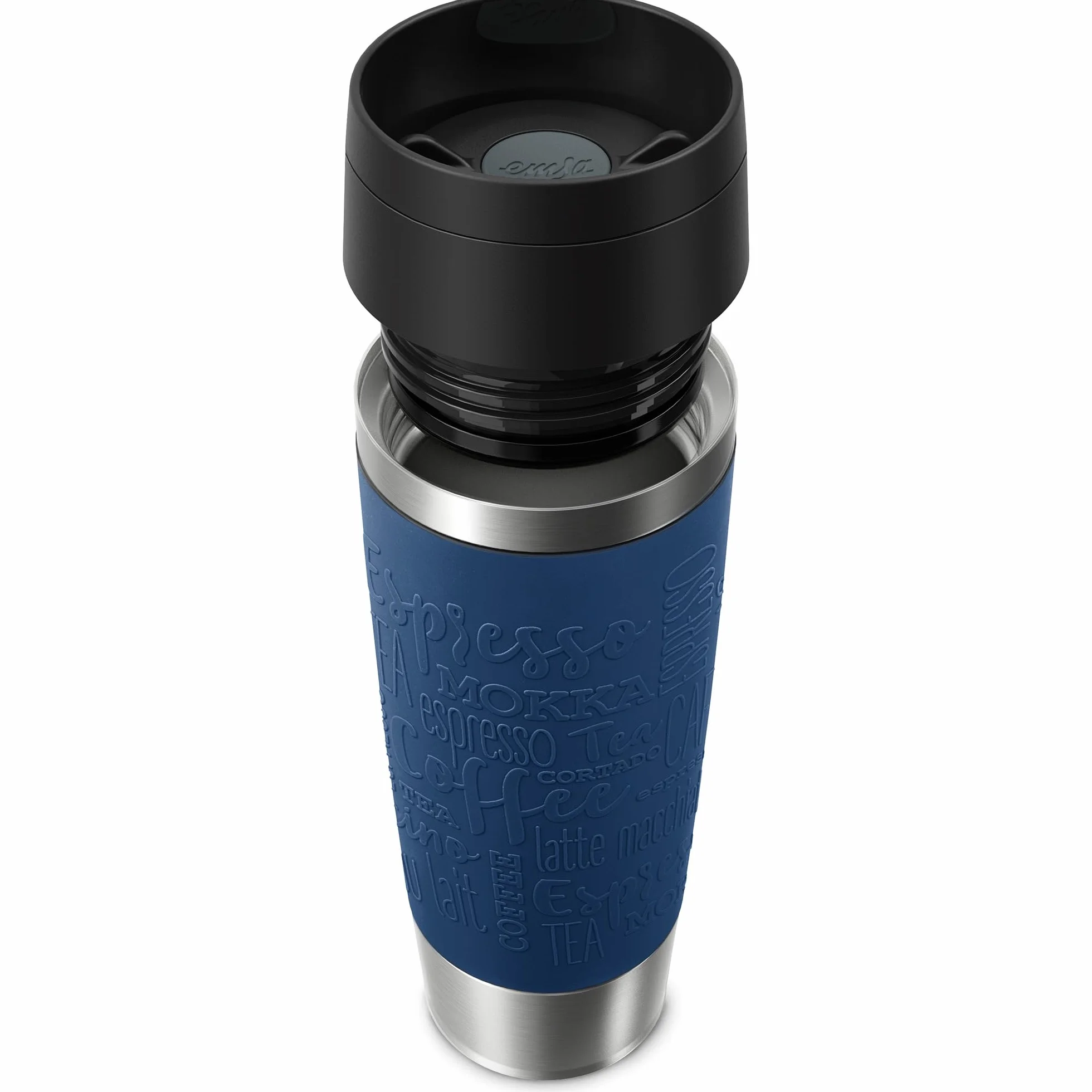 Emsa Travel Mug Classic Kubek Termiczny, Granatowy, 0,5 L