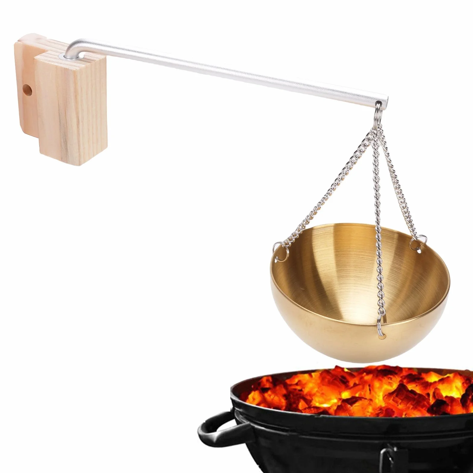 Generic Miska Olejku Eteryczna, odporność na Ciepło Dyfuzor Stali ze Stali Nierdzewnej w 12 Cm Nierdzewnej do Pokoju Sauny
