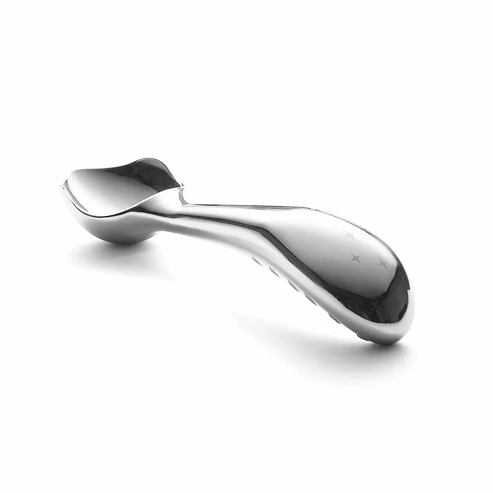 Stainless Steel Ice Cream Scoop Ergonomic for Hard Ice Cream Dishwasher Safe