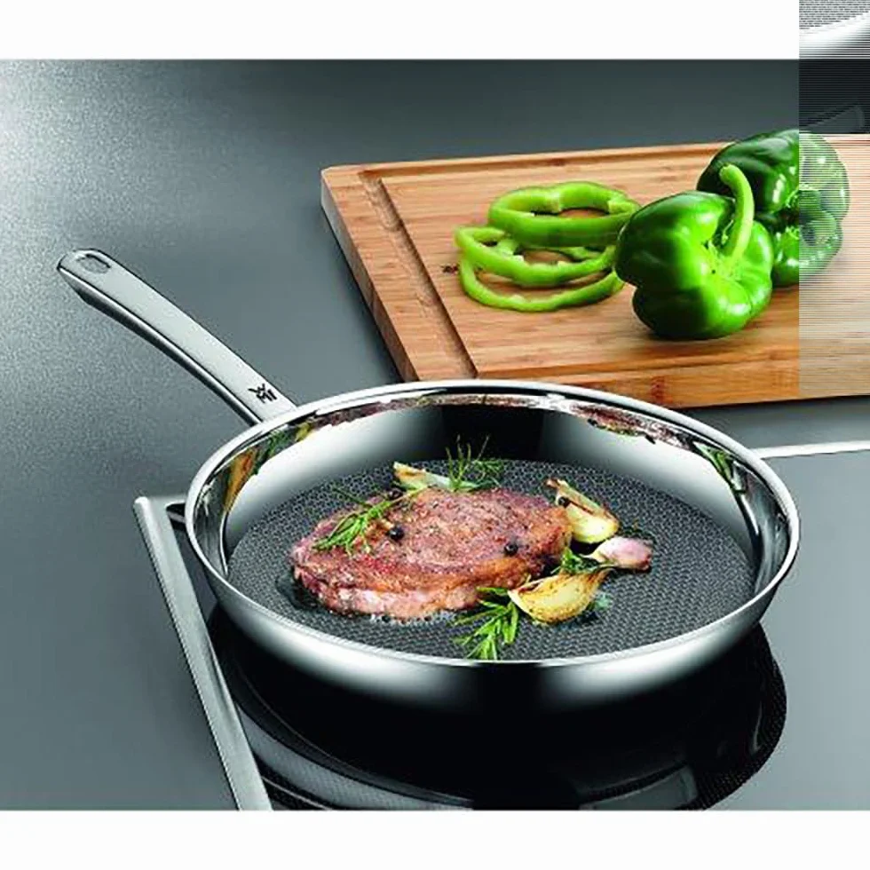 Wmf Profi Resist Patelnia, Stal Nierdzewna/Aluminium, Srebrny, 24 cm