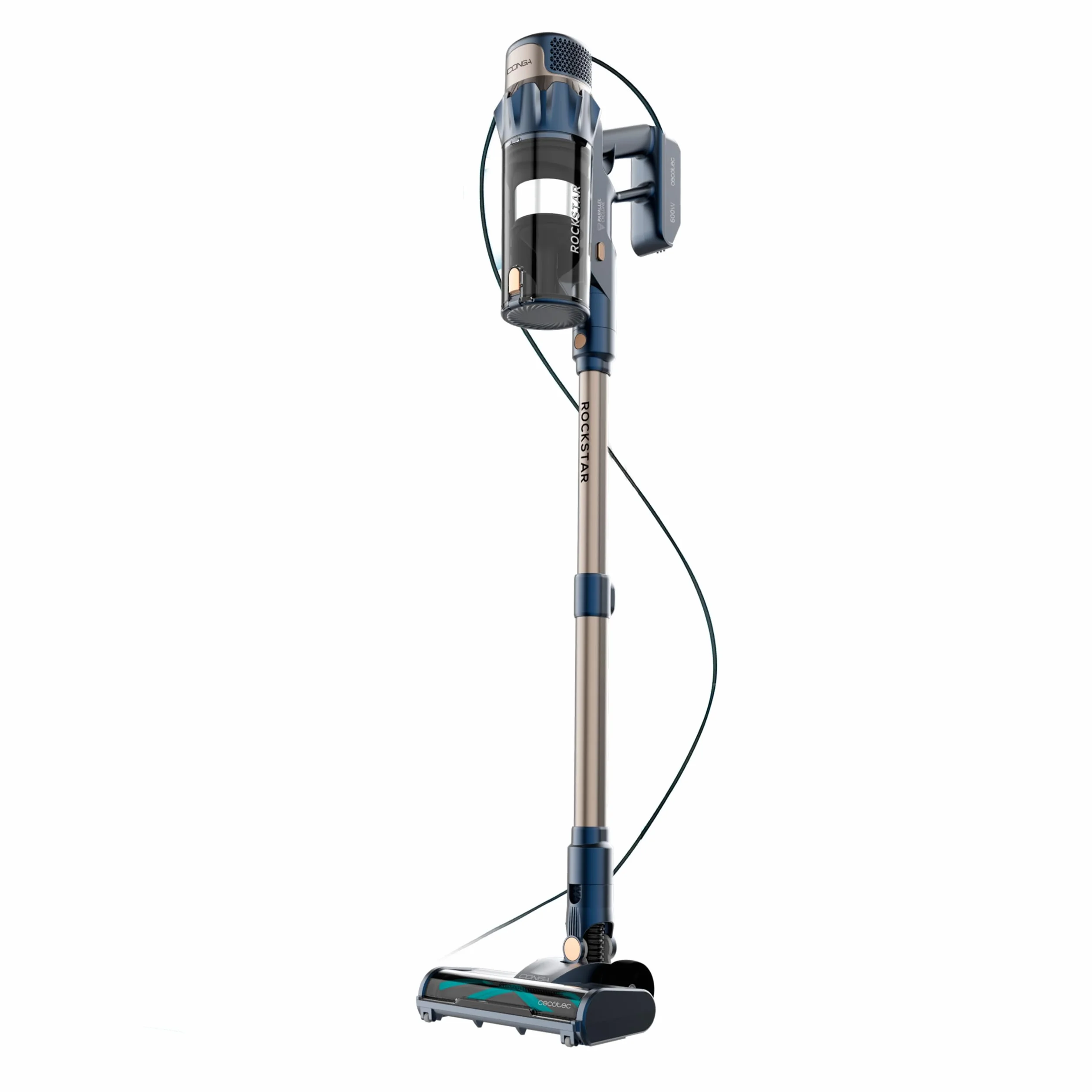 Cecotec Conga Rockstar 800 Powerhead Titan szczotka do odkurzacza 500 W 15 kPa 700 ml