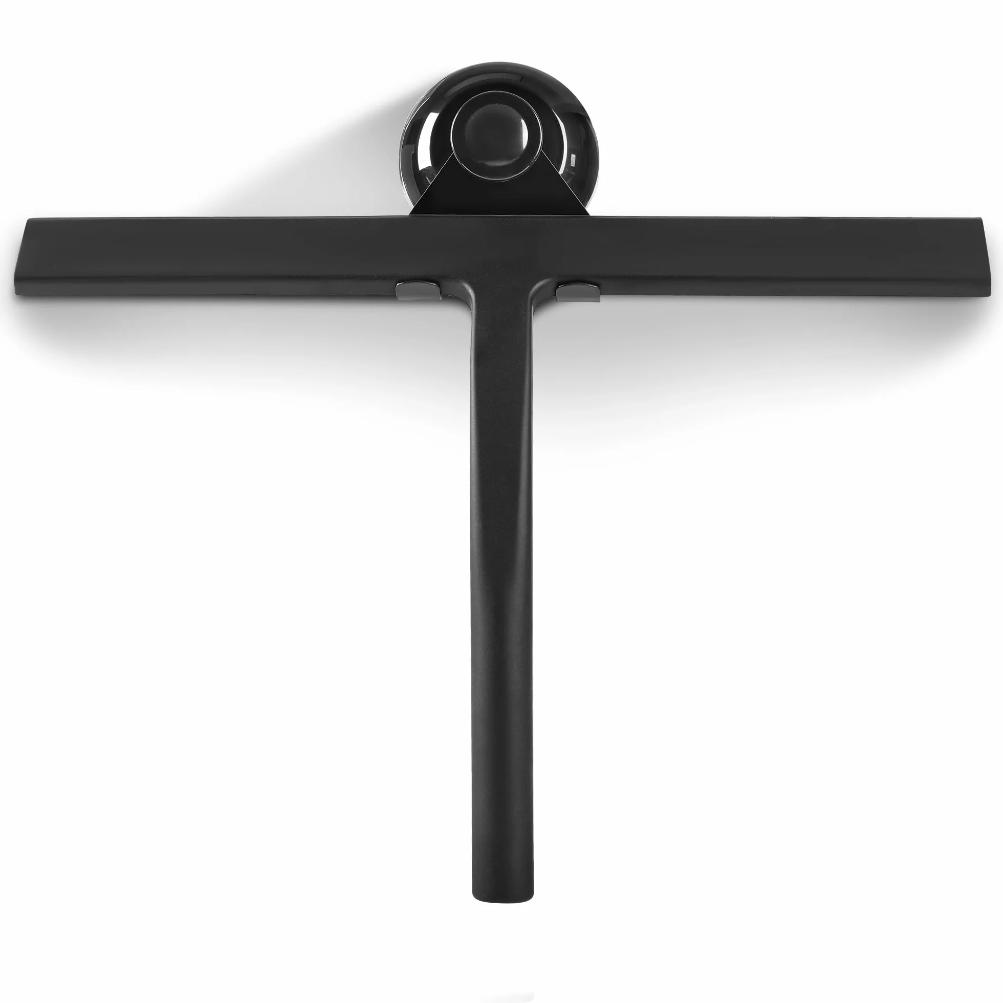 Ściągacz prysznicowy 23 cm – z zapasową gumową ściągaczką, ściągaczka prysznicowa z uchwytem, ściągaczka do okien do łazienki, lustra i płytek, czyszczenie powierzchni szklanych bez smug