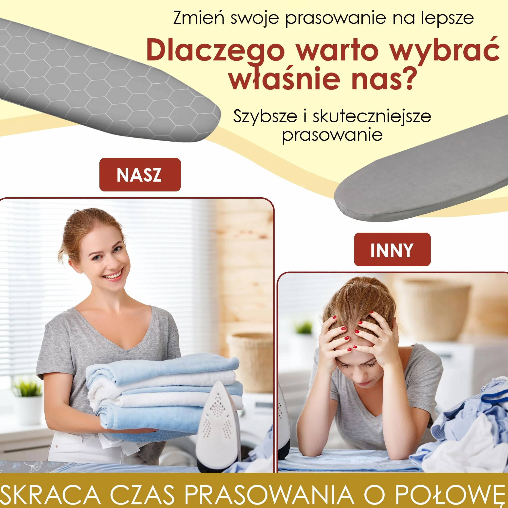 arteneur Pokrowiec na stół do prasowania wyprodukowany w Niemczech 150 x 50 cm do centralnej pary – gumowy ściągacz, powłoka termiczna z aluminium, przepuszczająca parę (XXL)