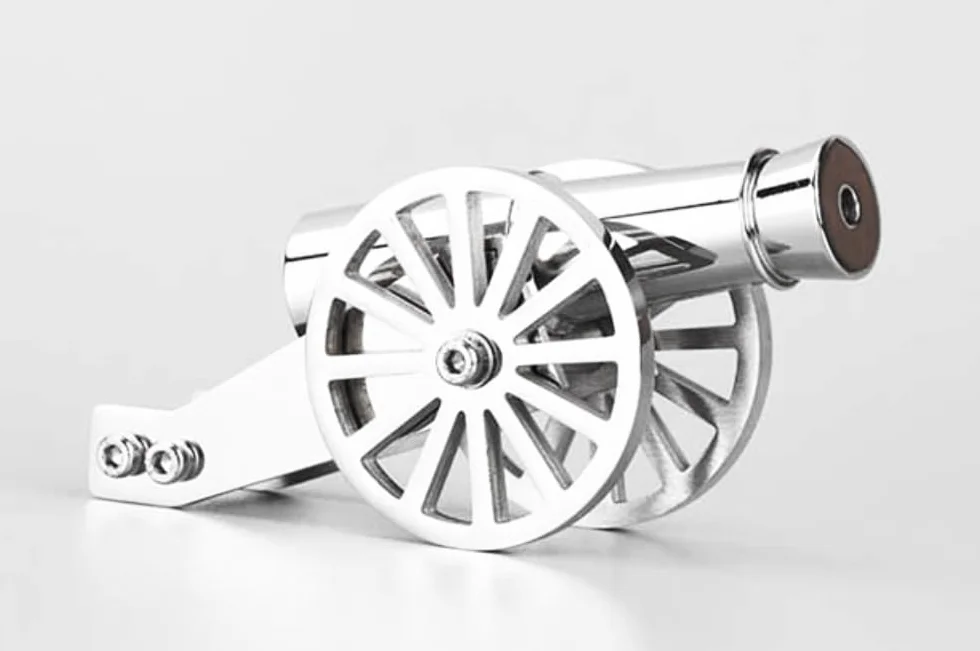 Zhou-long Mini model armatki Napoleona, imitacja metalu, dekoracja biurka i przedmioty kolekcjonerskie