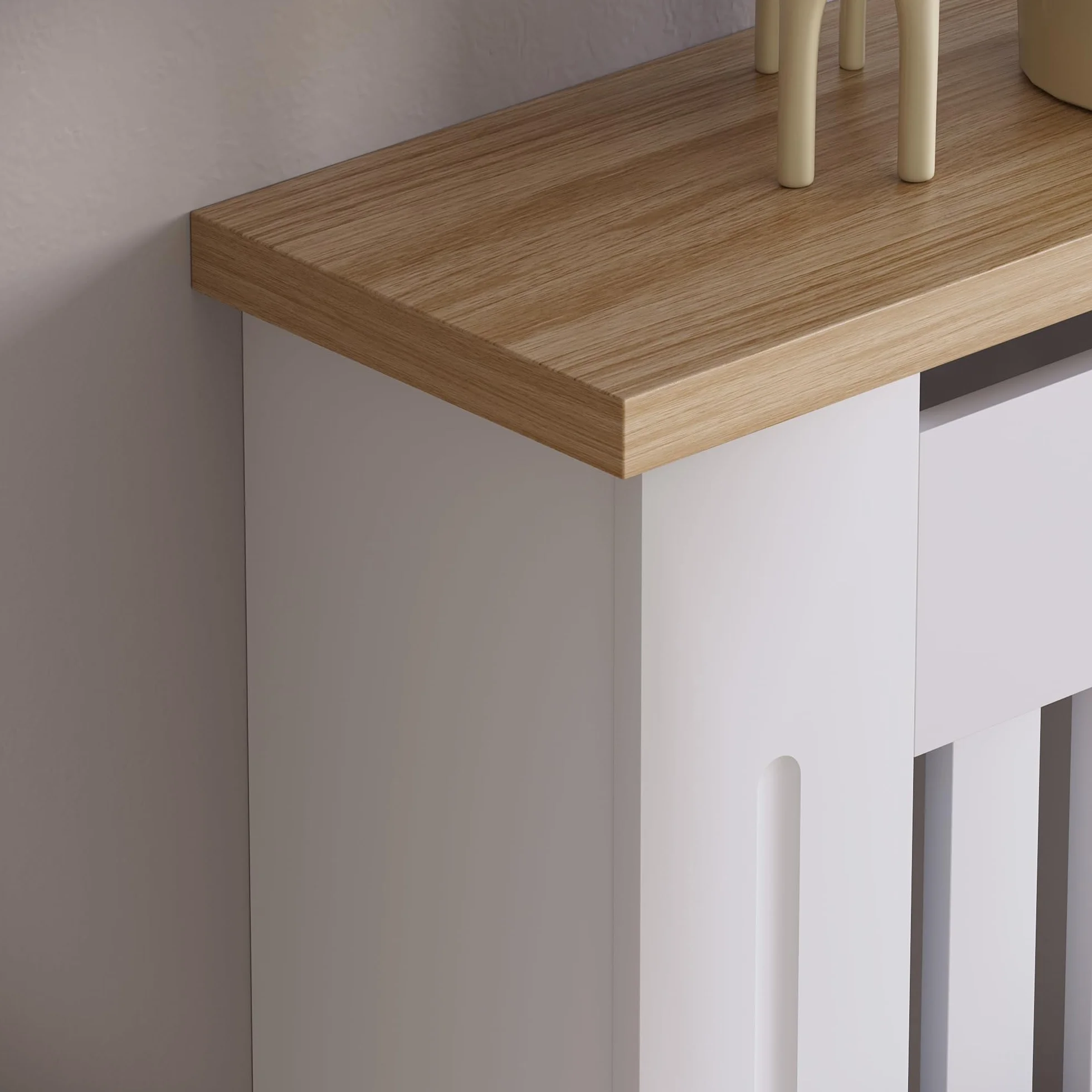 Vida Designs Arlington Osłona Grzejnika, Drewno Inżynieryjne, Biały, Small