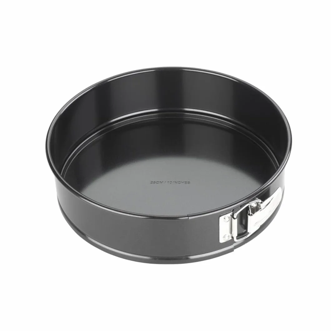 Tala Performance tortownica do ciasta, 25 cm, okrągła, stal węglowa o profesjonalnej grubości z powłoką zapobiegającą przywieraniu Eclipse, luźne dno, łatwa do odklejania, idealna do ciast i ciast