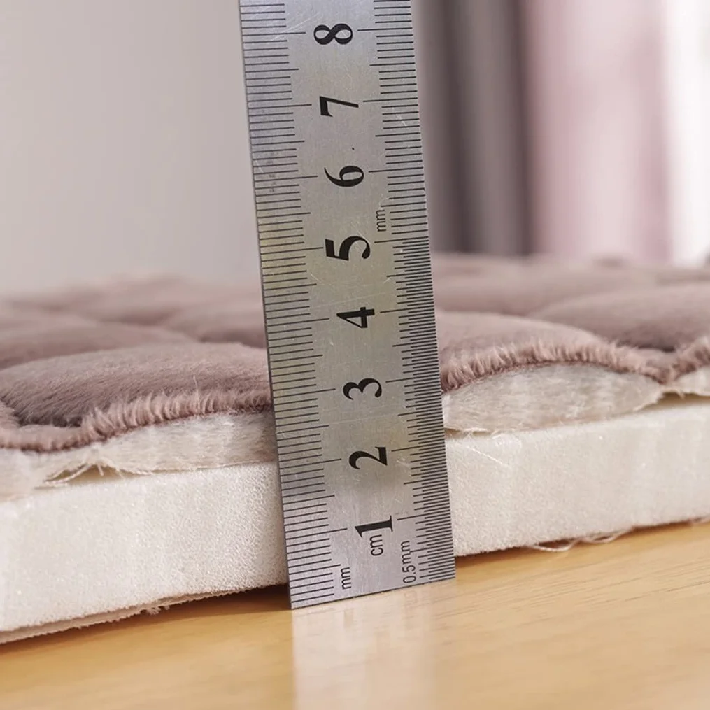 Okrągłe poduszki na krzesła 30 CM / 34 CM / 40 CM Okrągłe poduszki do siedzenia Antypoślizgowe stołki Podkładki z krawatami Bar Wysokie taborety kuchenne Poduszki na krzesła 1/2/4 paczek (kolor: brązo