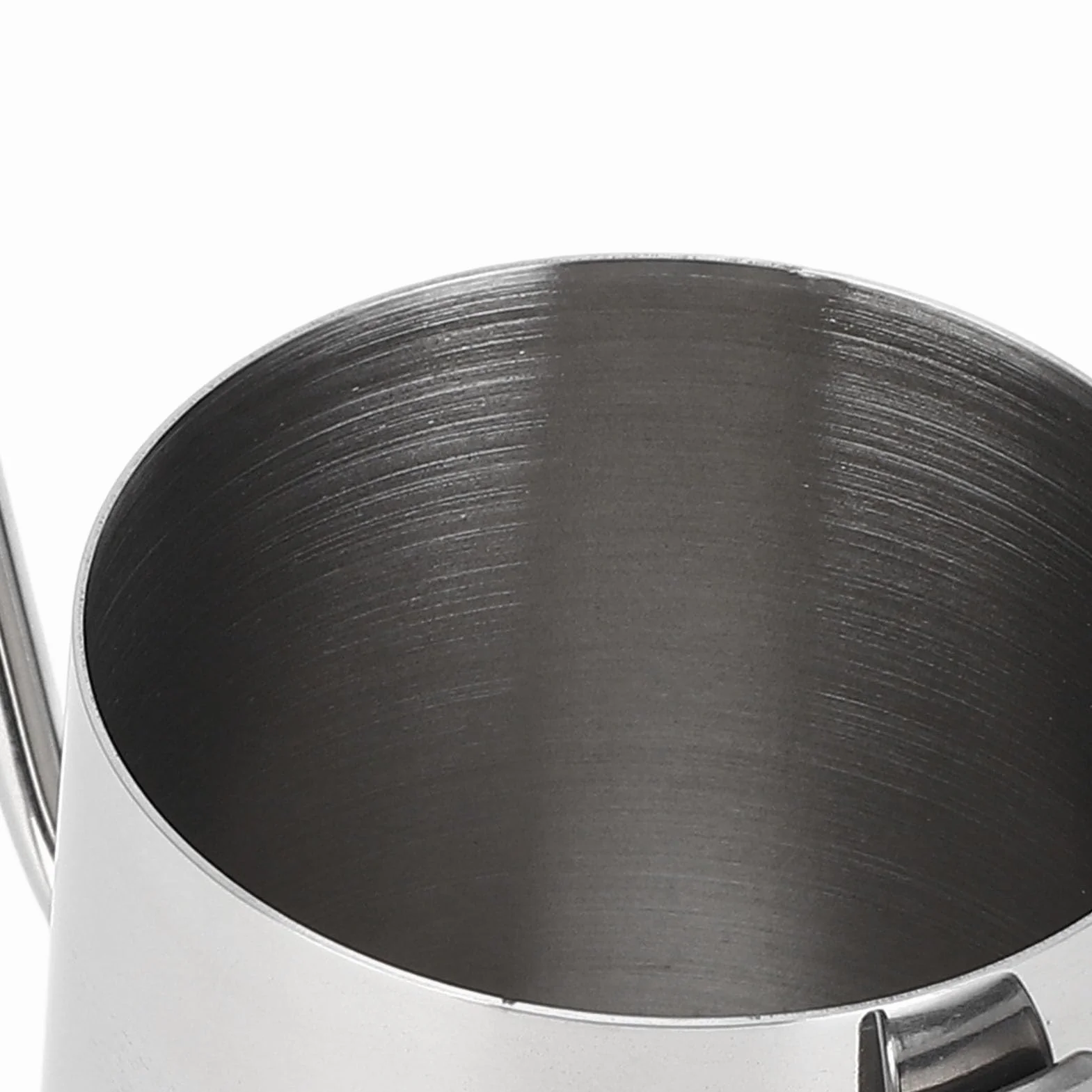 Czajnik do parzenia kawy, 350 ml ze stali nierdzewnej z gęsią szyjką, długi wylew do kawy i herbaty, wiszące ucho, podróżny French Press