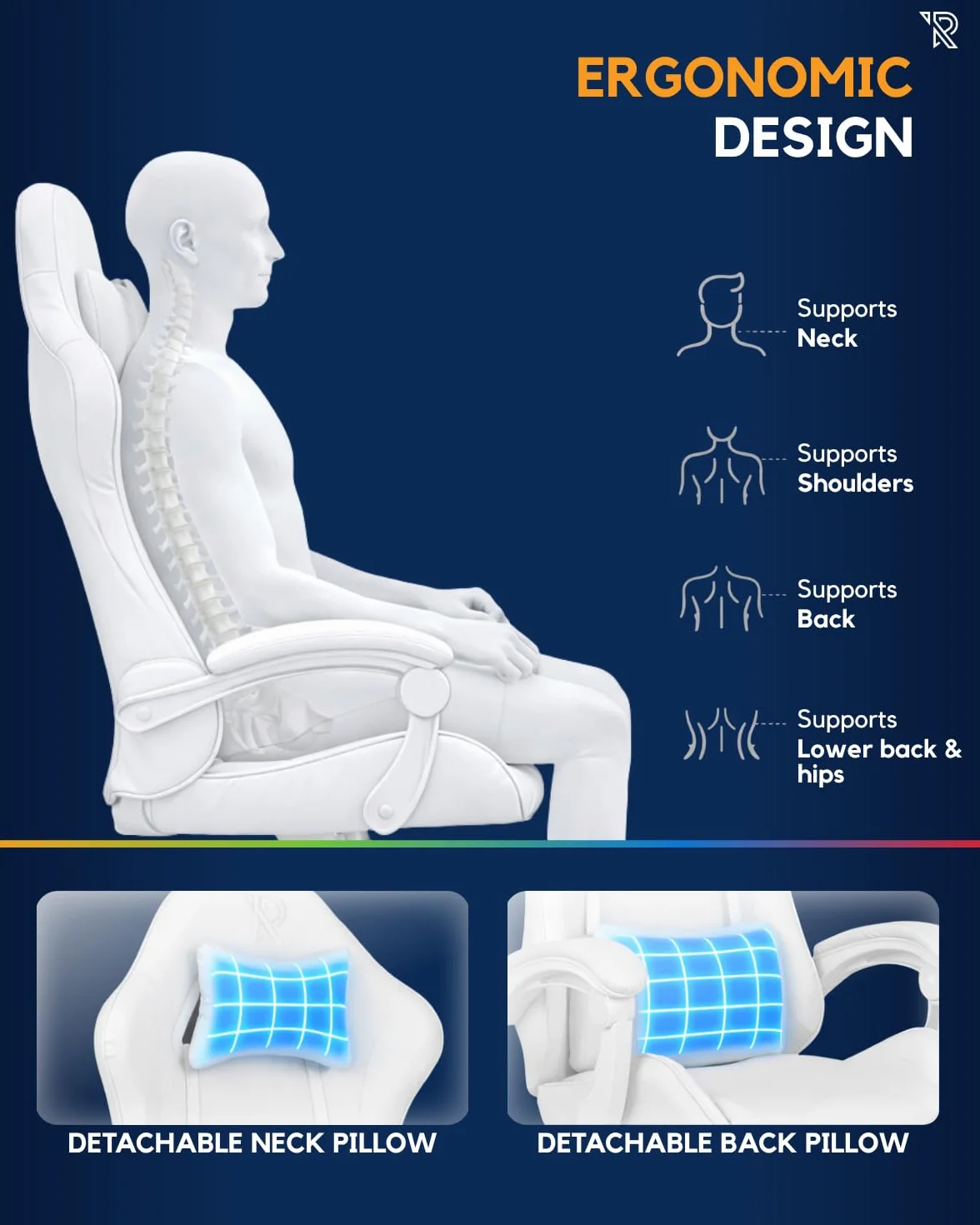 Apollo Gaming Chair White