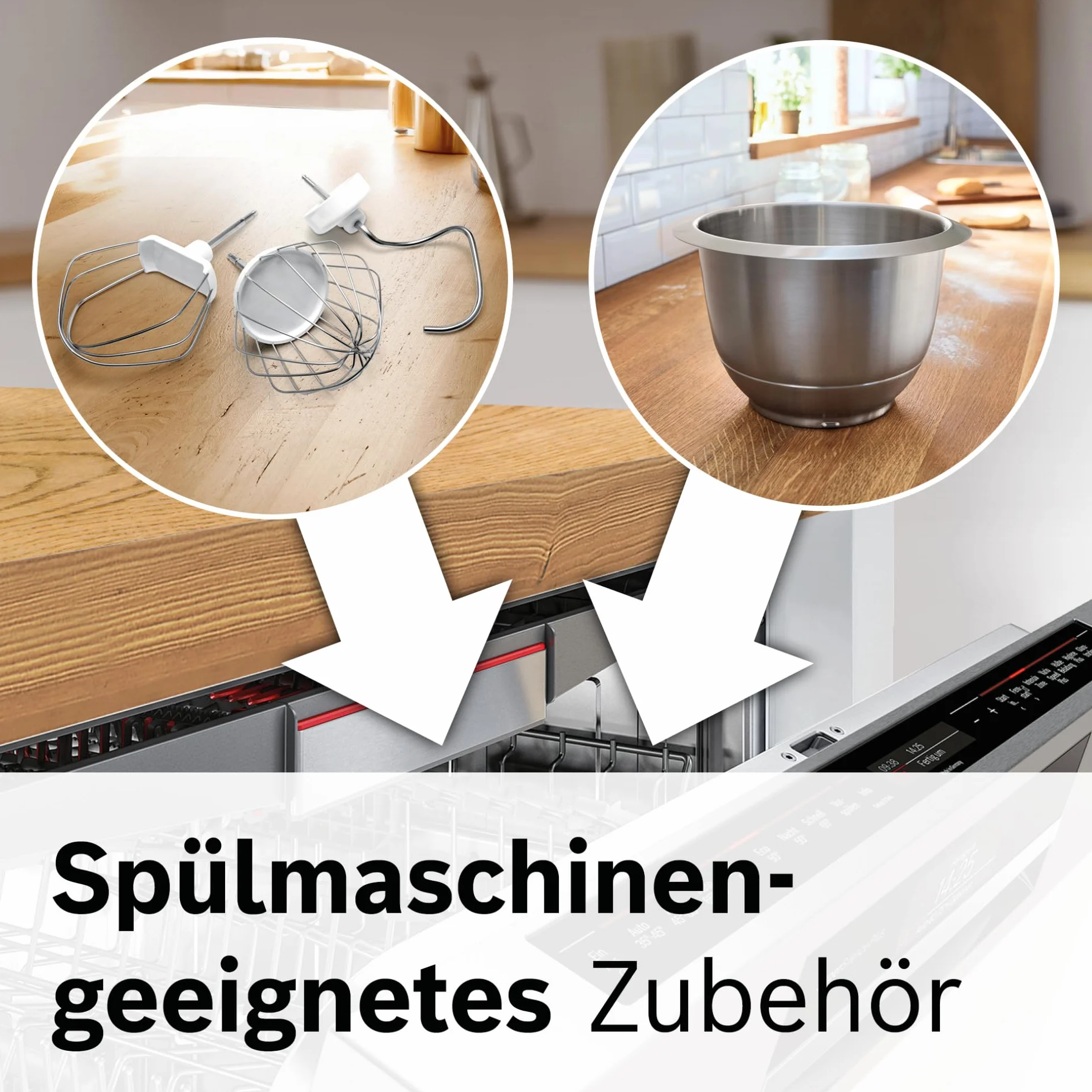 Bosch MUM5 wielofunkcyjny robot kuchenny, 1000W, maszynka do krojenia i ubijania, mikser planetarny, hak do ciasta, rozdrabniacz do owoców i warzyw, misa 3,9l, kolor czerwony, srebrny, MUM58720