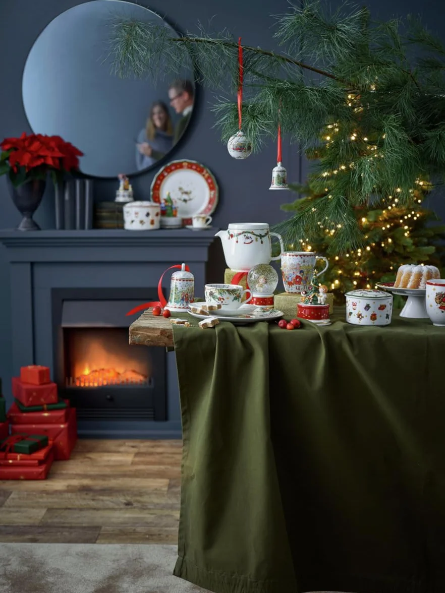 Hutschenreuther Happy Wintertime zestaw 3 puszek na ciasteczka