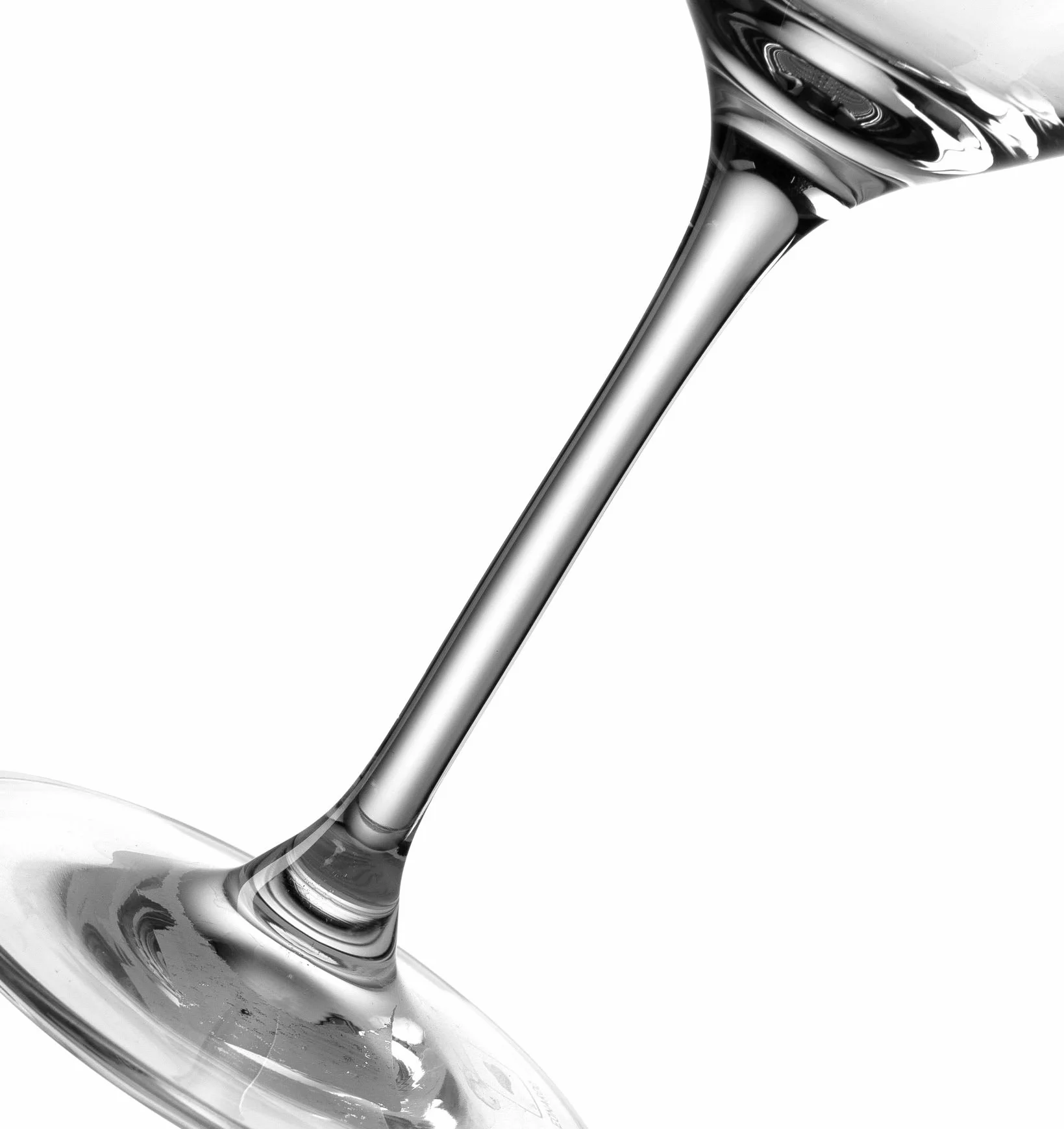 Leonardo Chateau 035298 zestaw 6 szklanek do digestif, nadają się do mycia w zmywarce, z wyciągniętą rączką, kielich z grawerunkiem, 9 cl