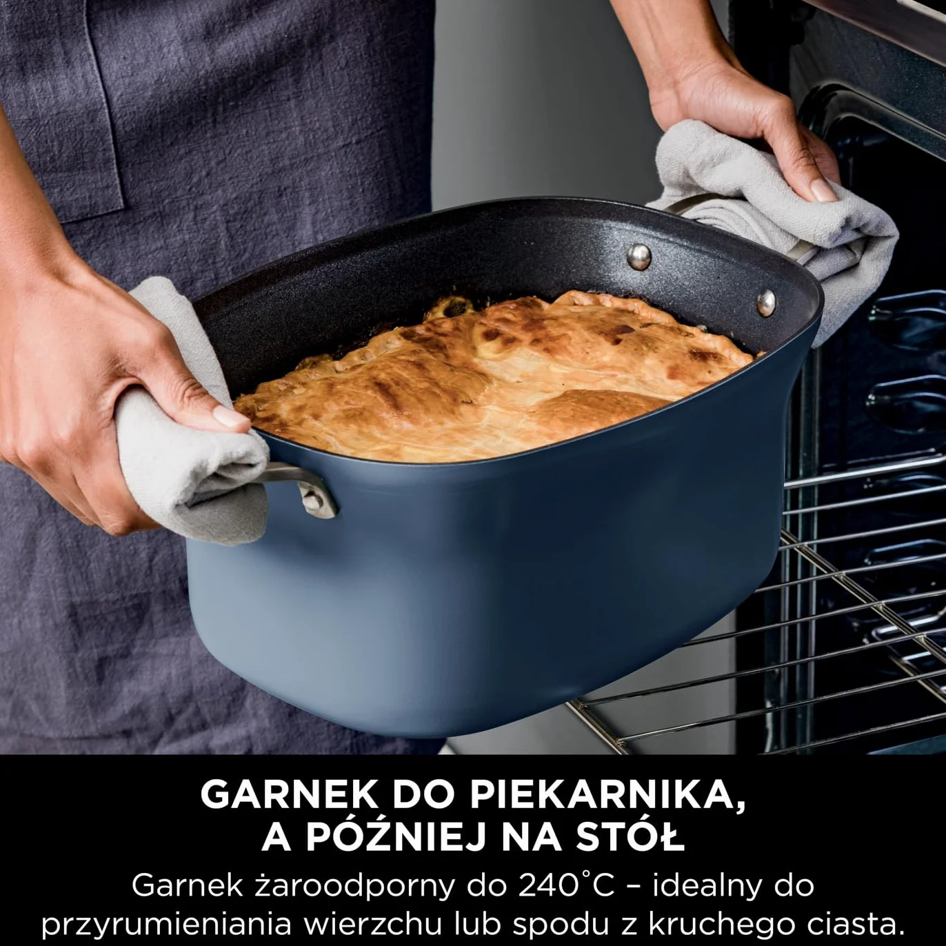 Ninja Foodi PossibleCooker, wolnowar i ryżowar 6 l, 8 w 1, uniwersalne funkcje, granatowy, MC1101EU