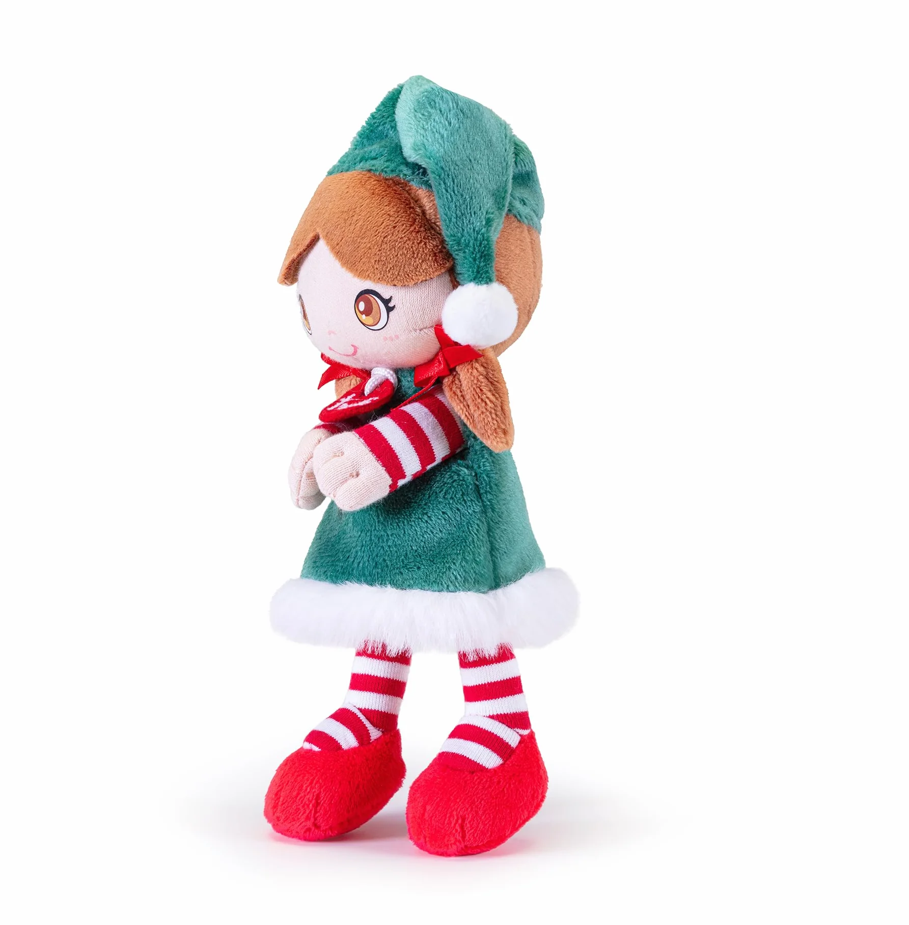 Elfa Lela Trudi Pluszowe świąteczne elfy 10x18x5cm rozmiar XXS model 29360
