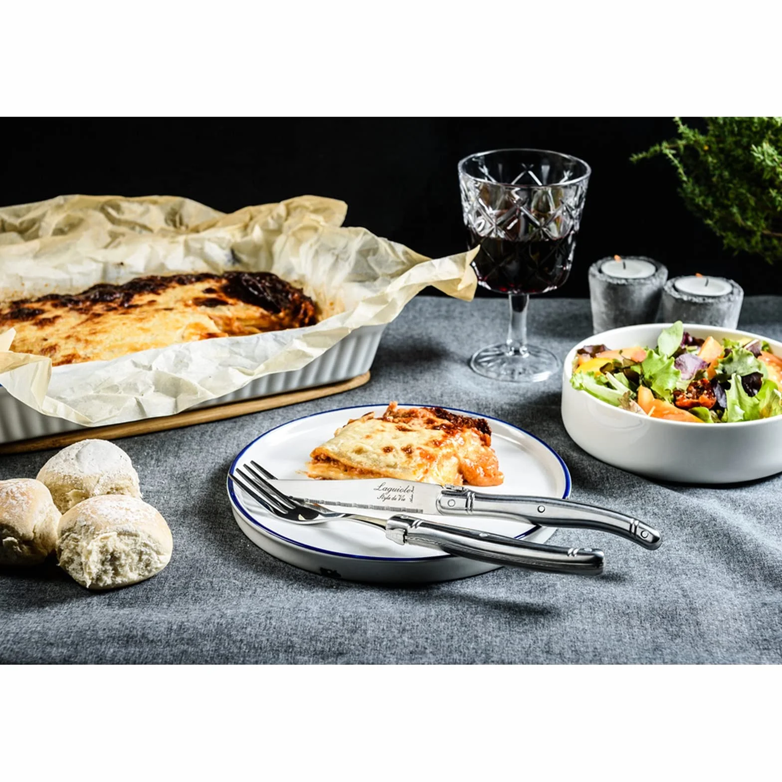 Laguiole Style de Vie Widelce Premium Line, 6-częściowy, stal nierdzewna