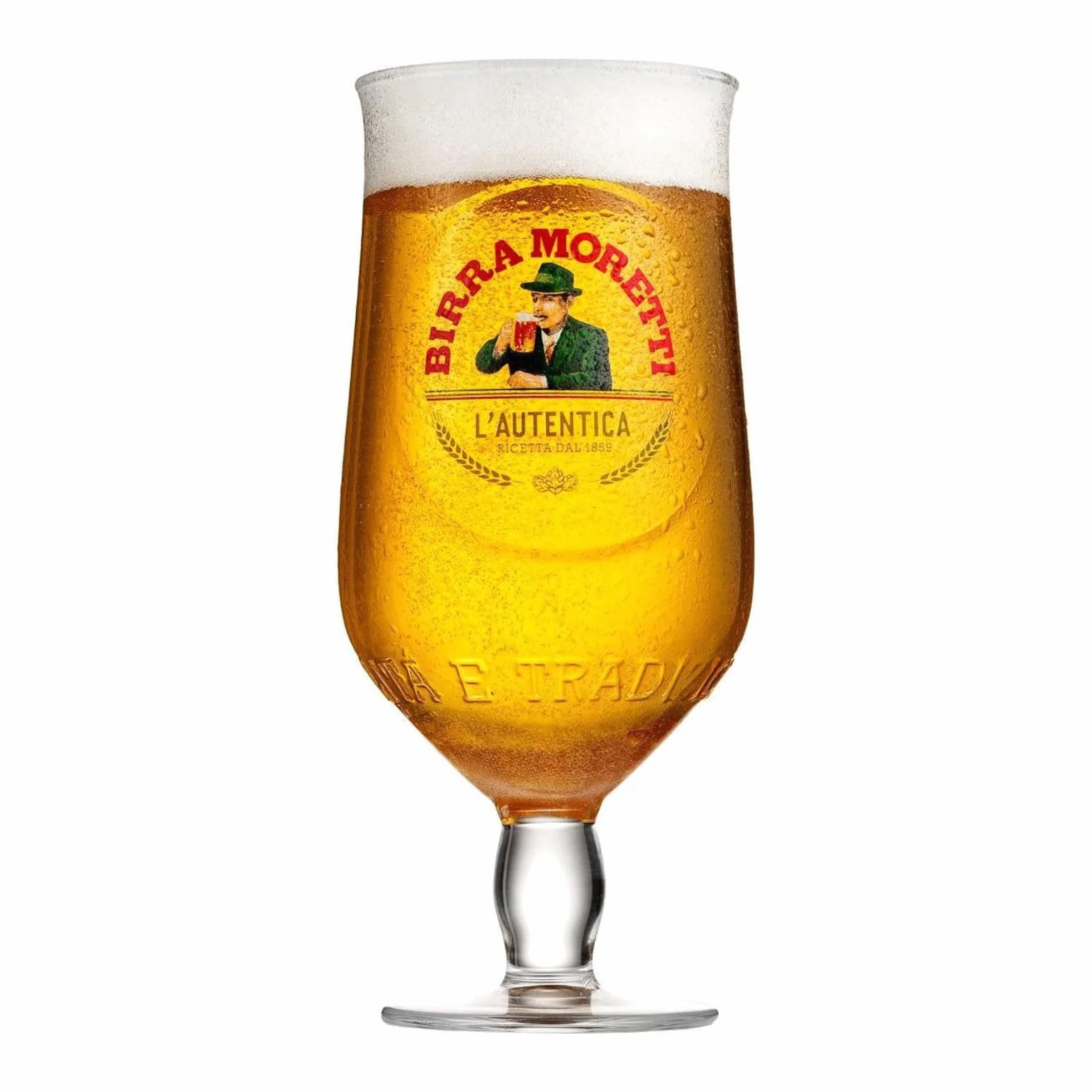 6 x kieliszki Birra Moretti