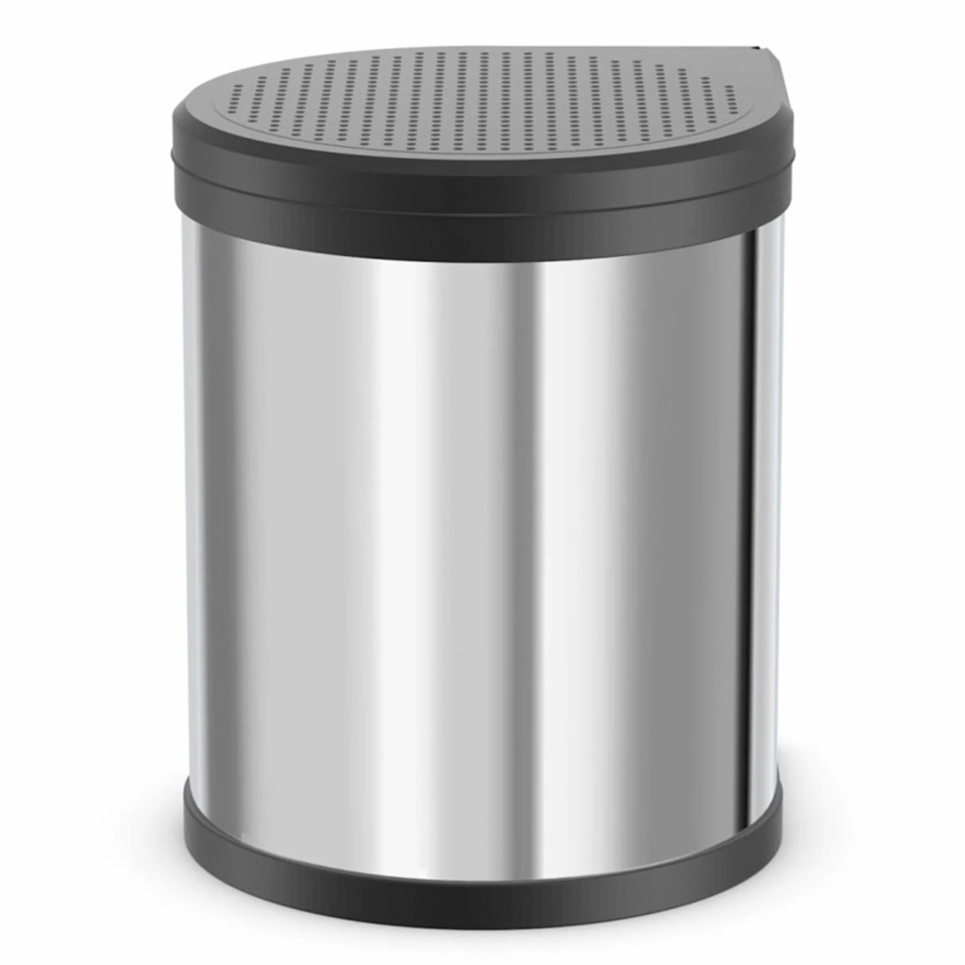 Hailo 3555-101 Kompaktowy pojemnik ze stali nierdzewnej, 15 l