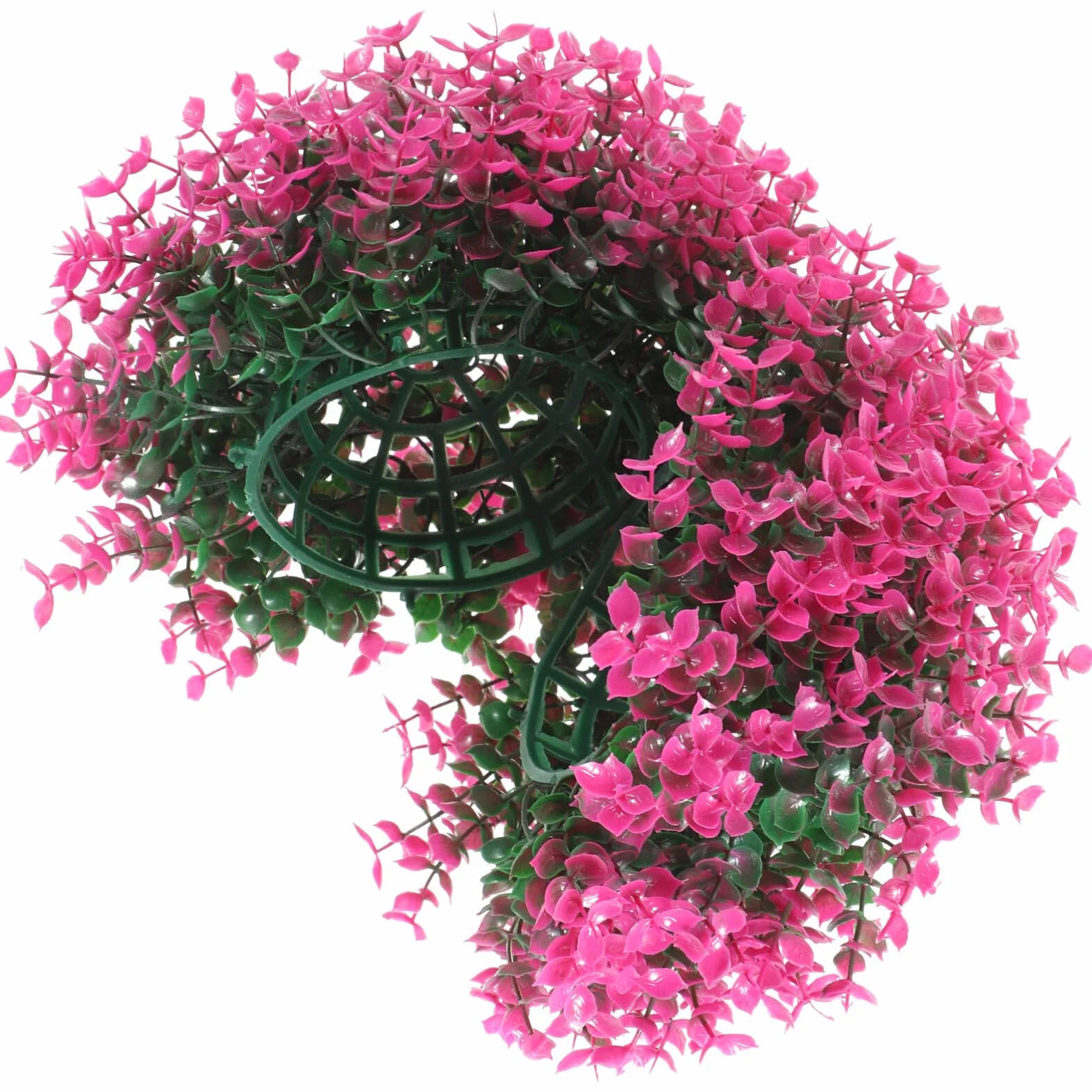 NUOBESTY Sztuczna Kulka Topiary Zielona Plastikowa Fioletowa Lawenda