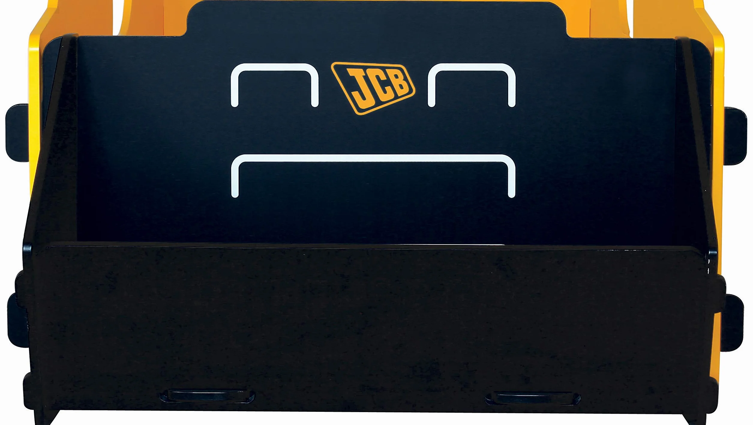 Kidsaw Ltd Pojedyncza rama łóżka JCB Digger 4 CX, żółta