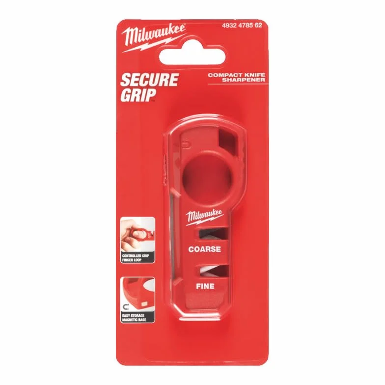 Milwaukee Magnetyczna ostrzałka do noży czerwona