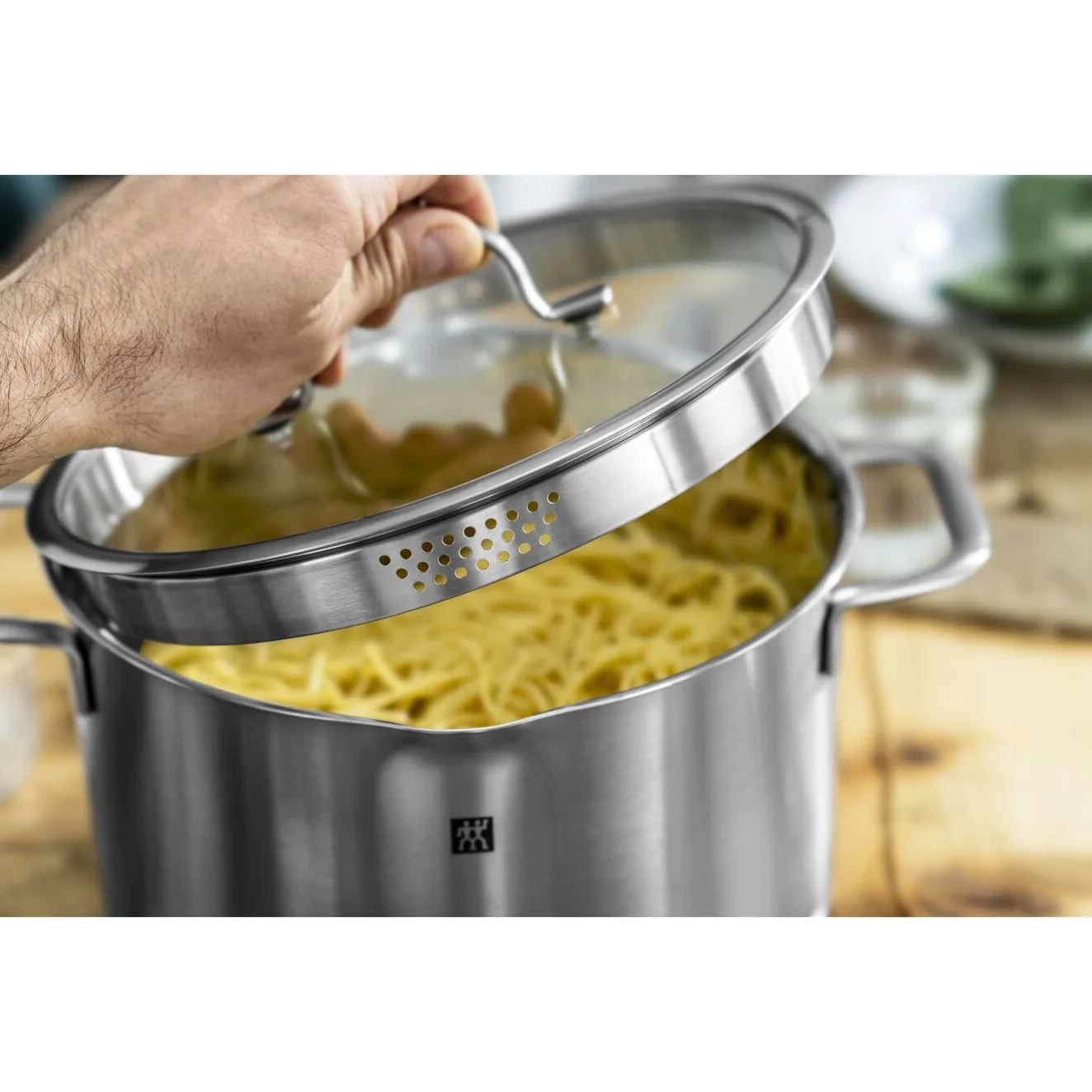 ZWILLING TrueFlow Kochtopfset 5-teilig Edelstahl Induktionsgeeignet Silber