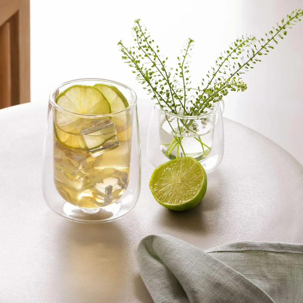 Villeroy & Boch – Artesano Hot&Cold Beverages szklanka do latte macchiato, 360 ml, zestaw 2 szklanek, podwójne ścianki, zmywarka, mikrofalówka
