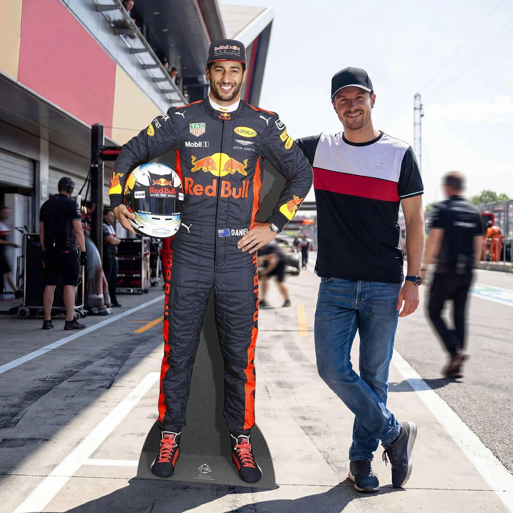 Star Cutouts Ltd CS664 Daniel Ricciardo, karton, wielokolorowy, 178 x 85 x 178 cm