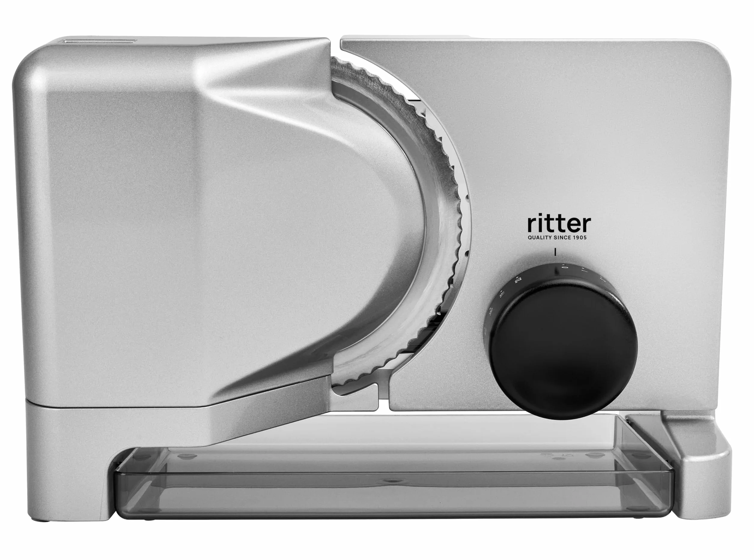 Ritter E 16 Elektryczna Krajalnica, Silnik Eco, Srebrny Metaliczny