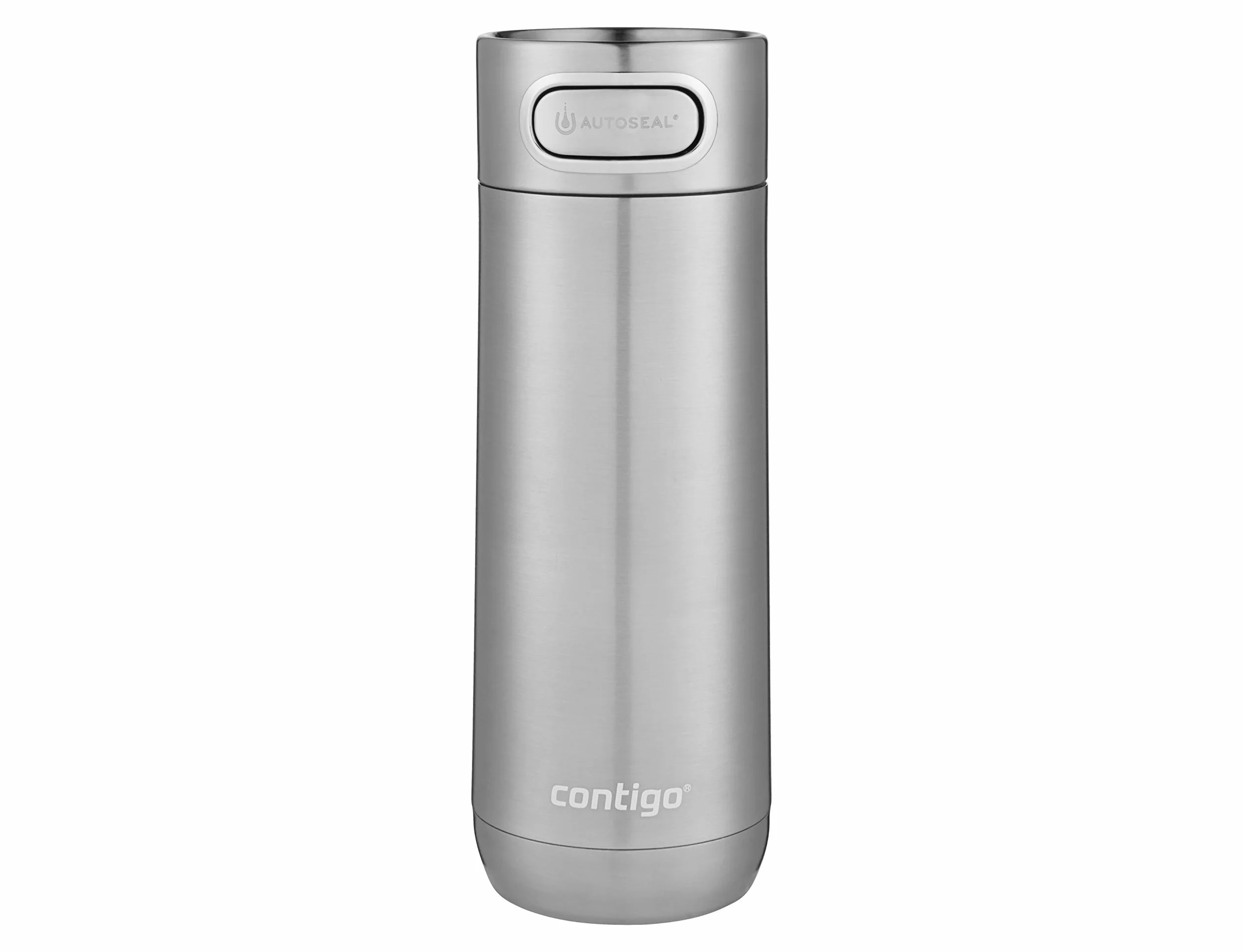 Contigo Luxe Autoseal Kubek Podróżny, Termos ze Stali Nierdzewnej, Próżniowy, Szczelny, Nadaje się Mycia w Zmywarce, Kubek Kawy z Łatwą Czyszczenia Pokrywką bez BPA