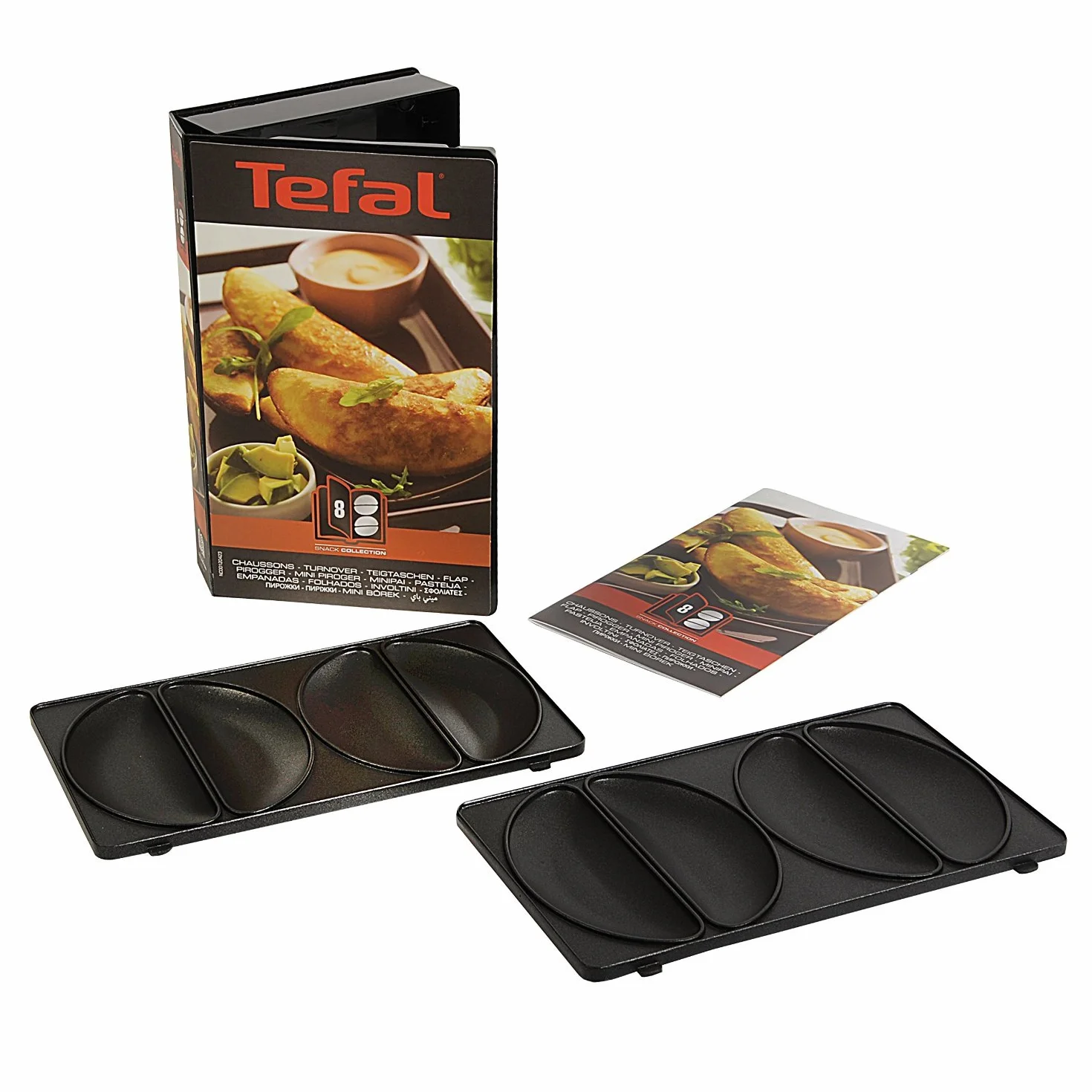 TEFAL XA800812 Snack Collection Wymienna płyta do pierożków kompatybilna z opiekaczem